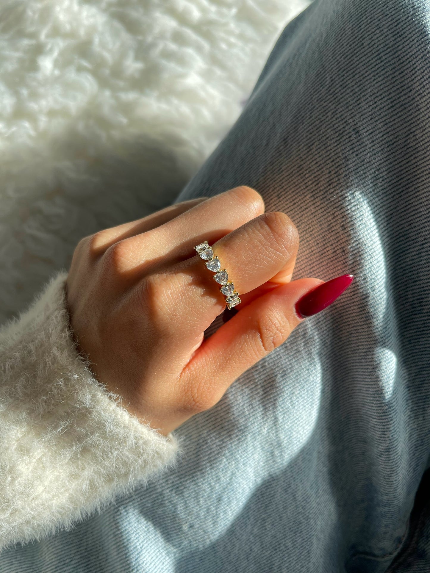 Aisha Heart Ring