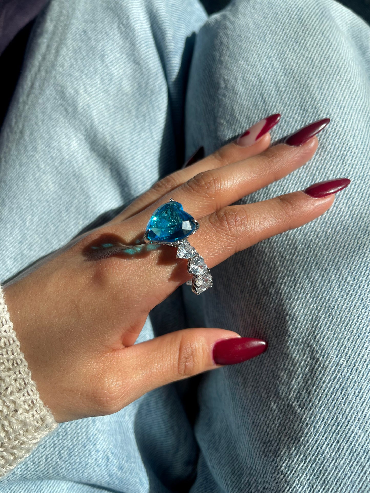 Elsa Heart Ring