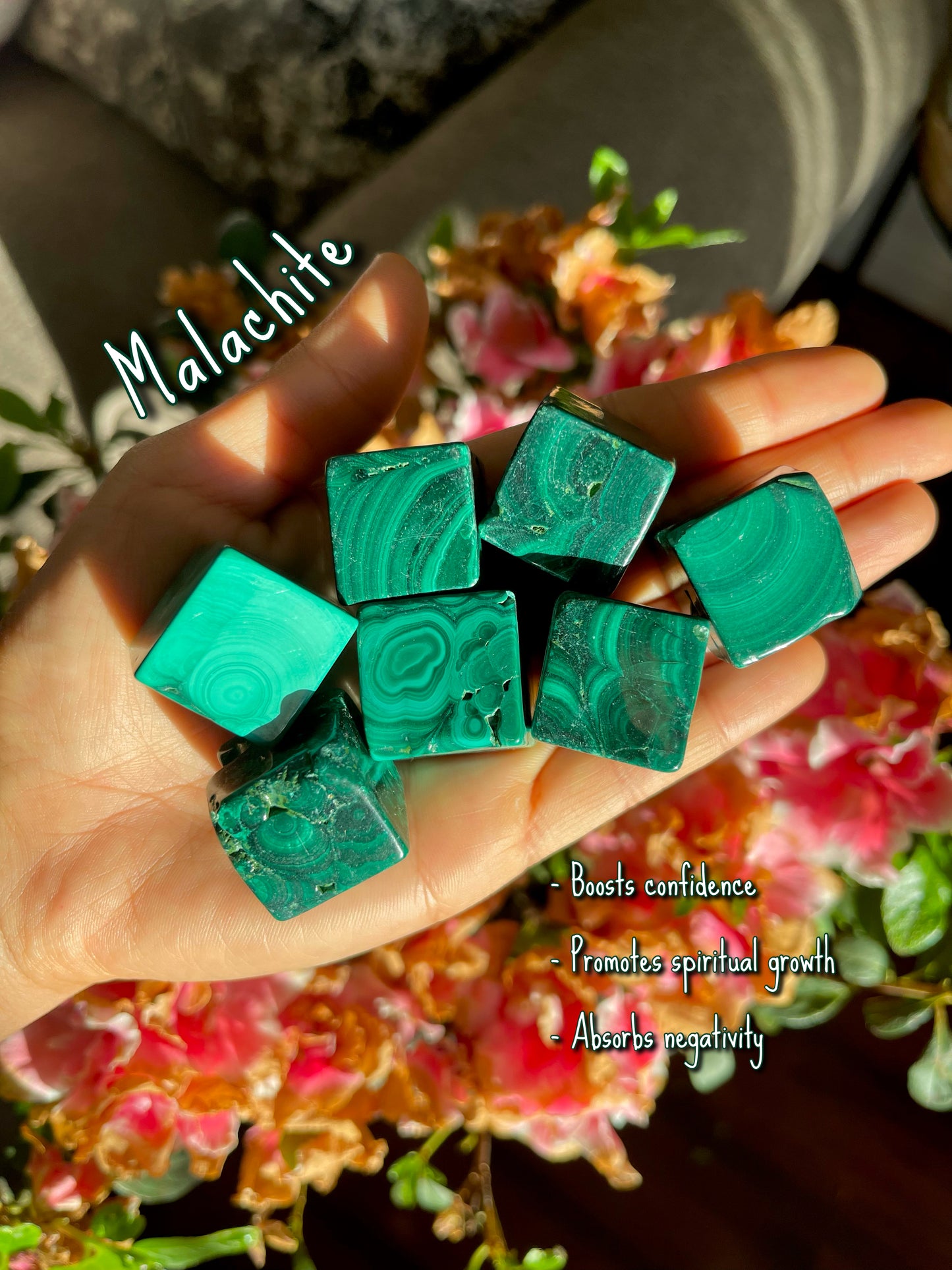 Malachite Mini Cube