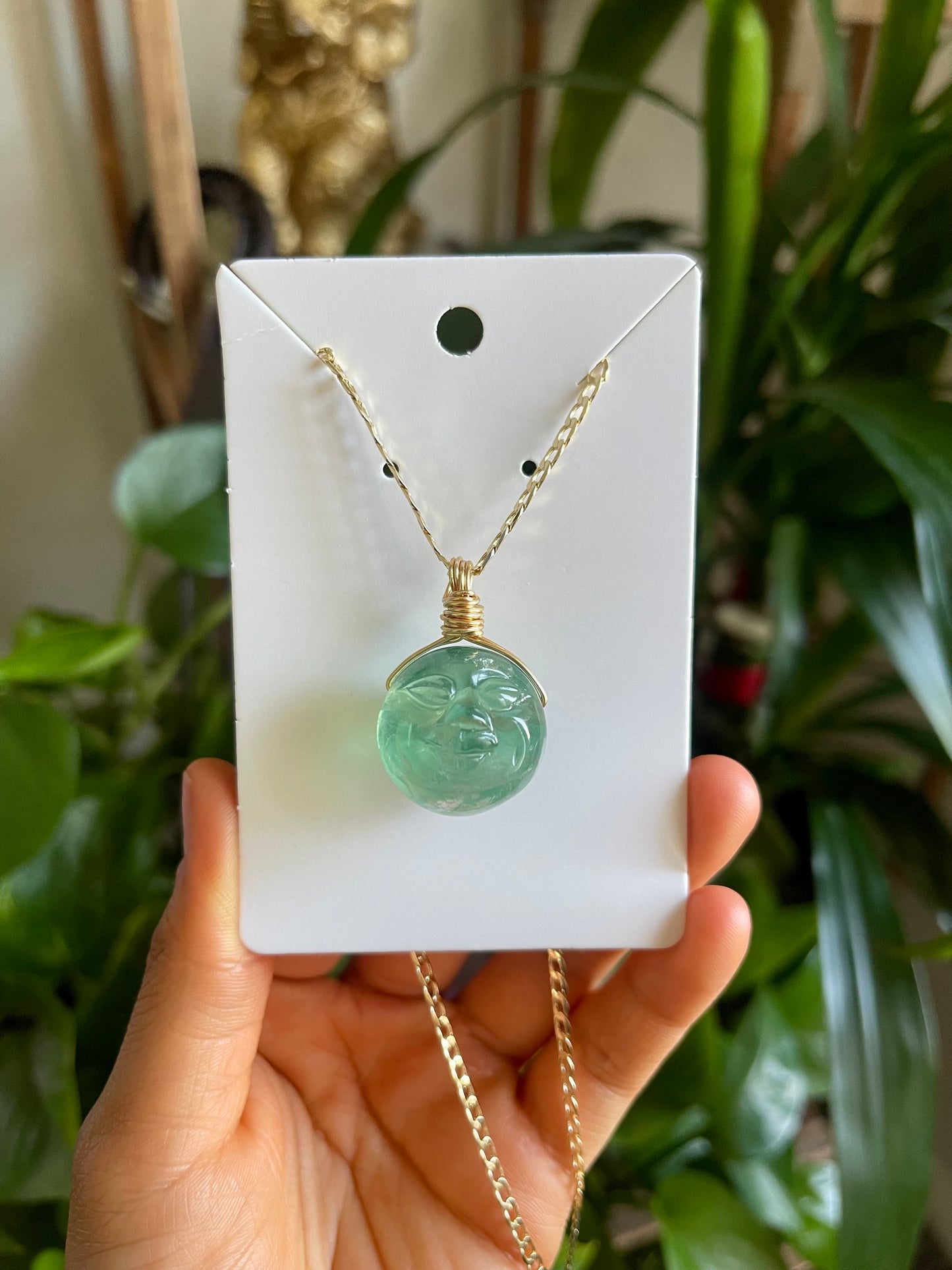 Green Fluorite Necklace