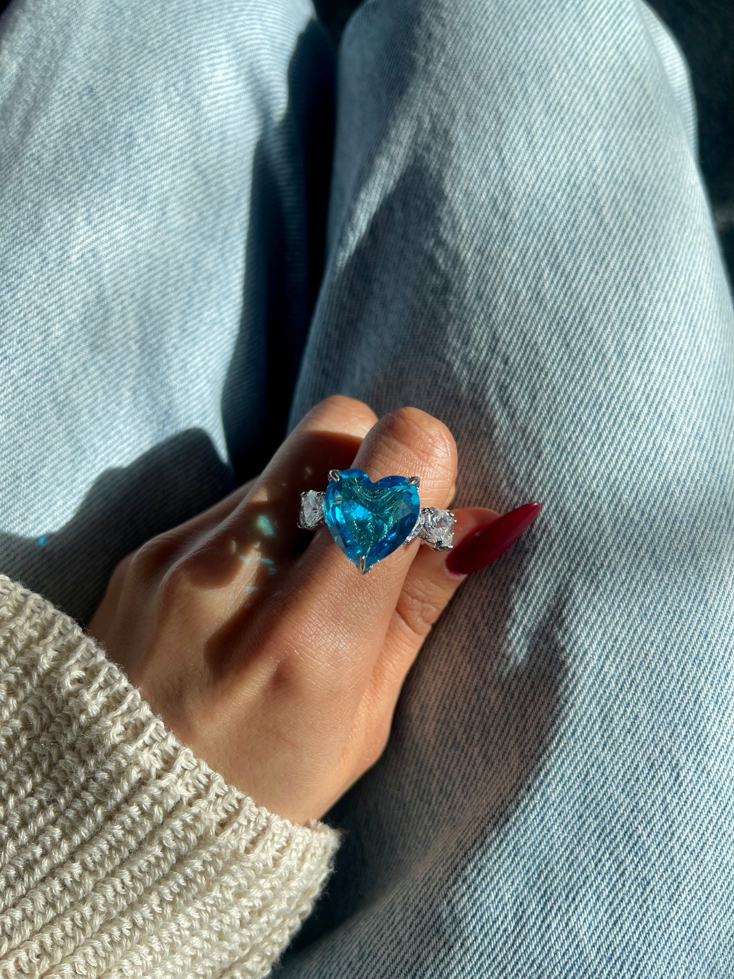 Elsa Heart Ring