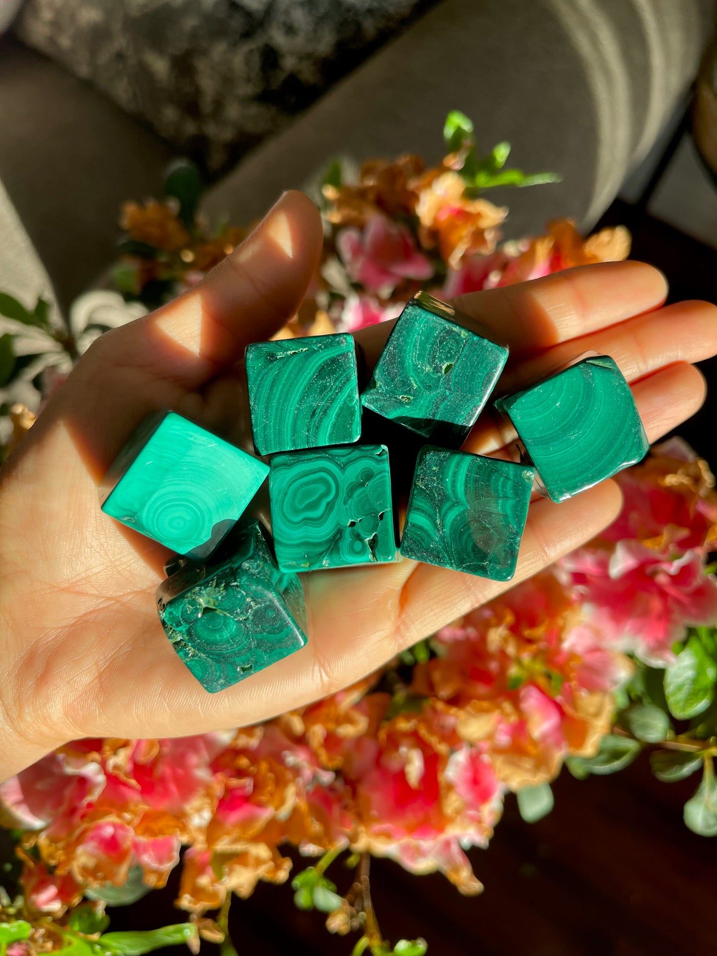 Malachite Mini Cube