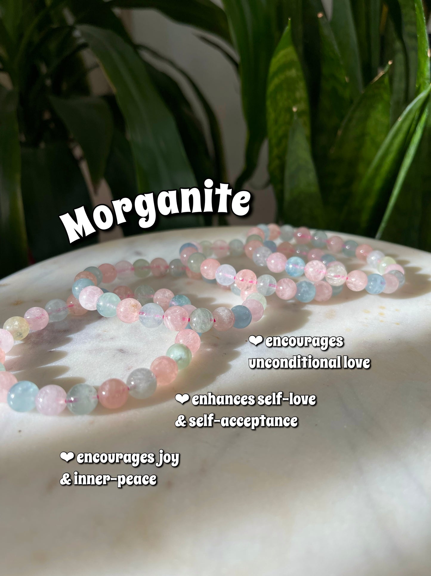 Morganite Bracelet