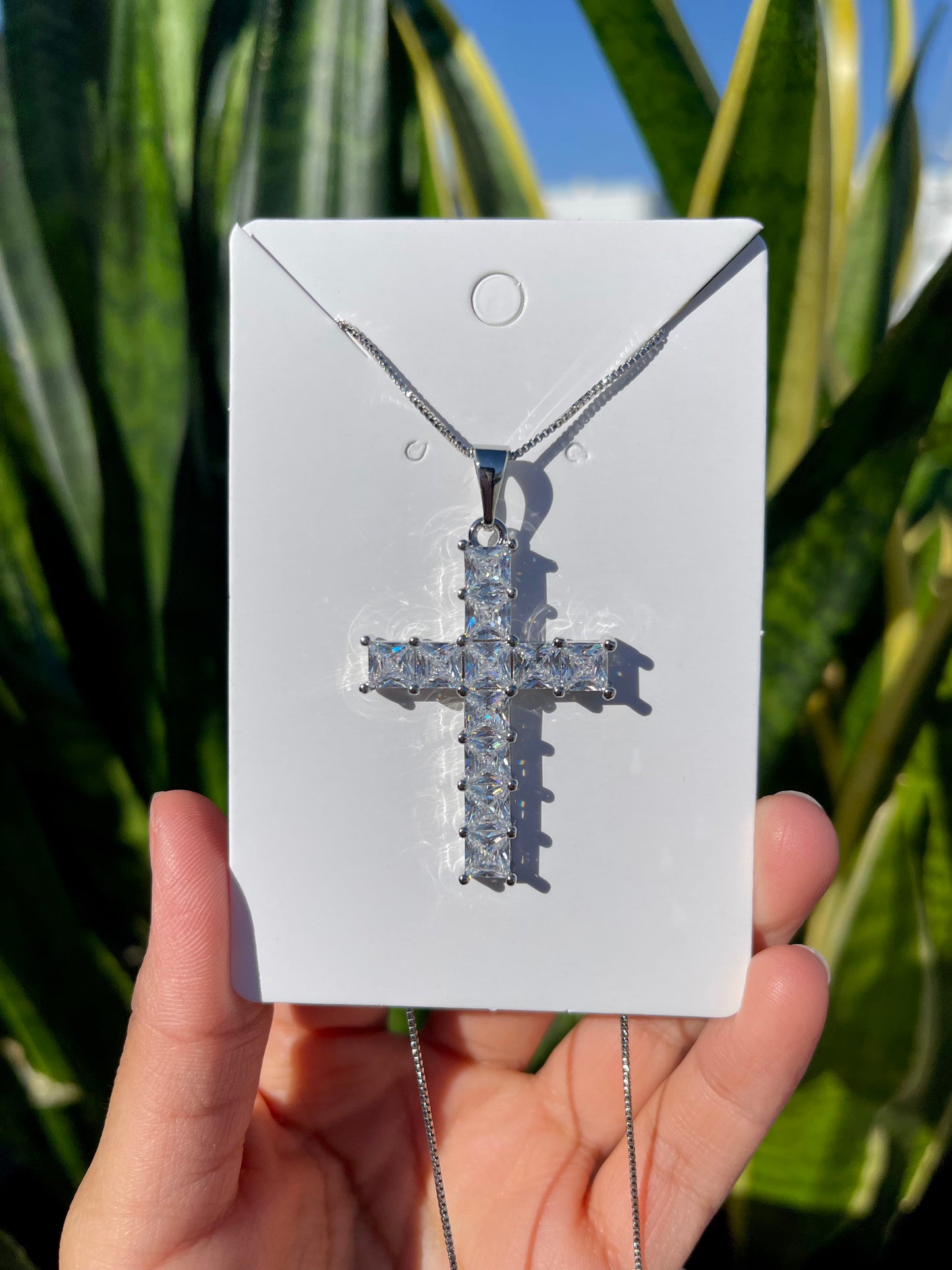 Cordelia Cross In Silver
