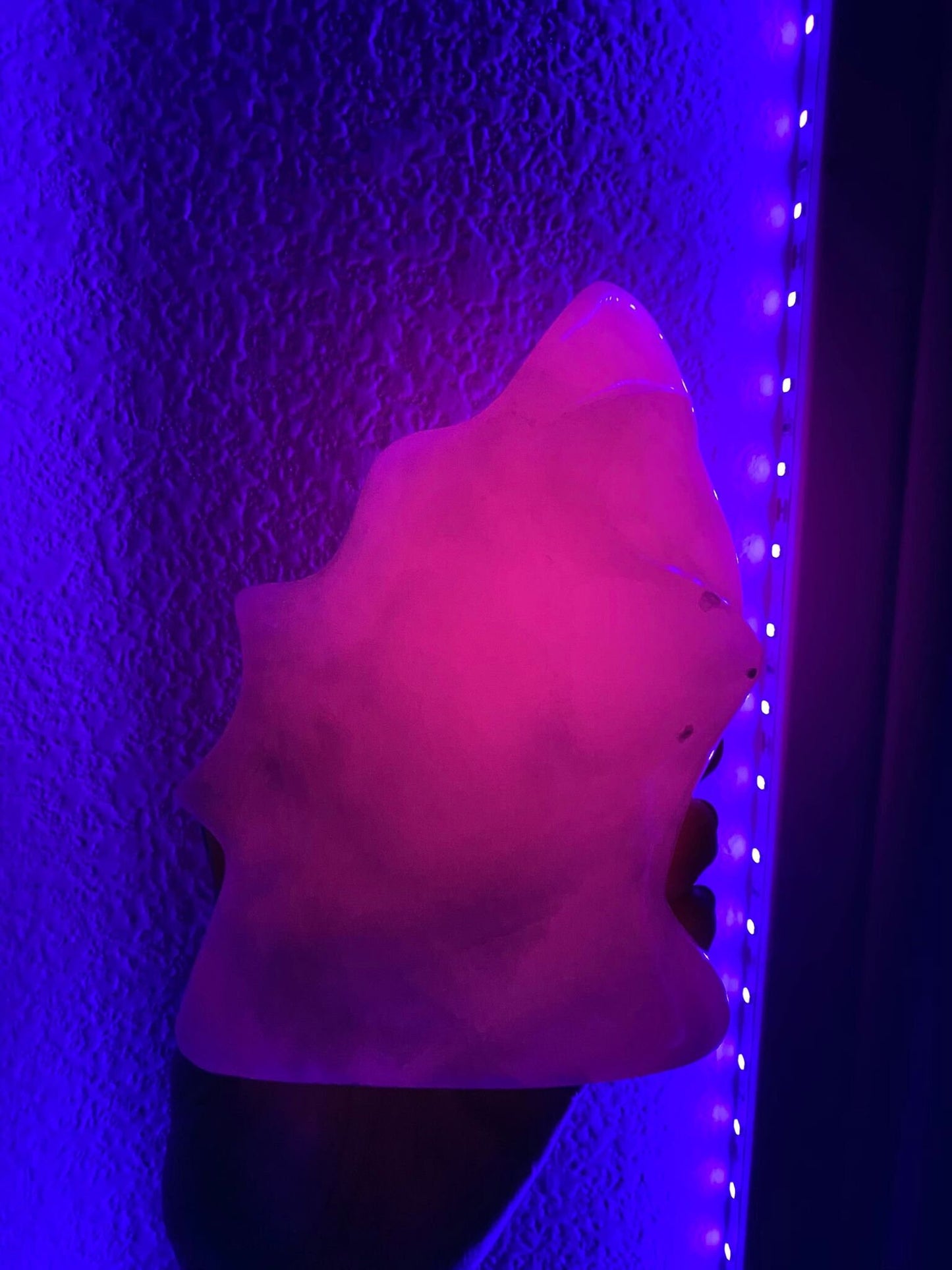 Pink Mangano Calcite Flame *UV Reactive!* 2 lbs