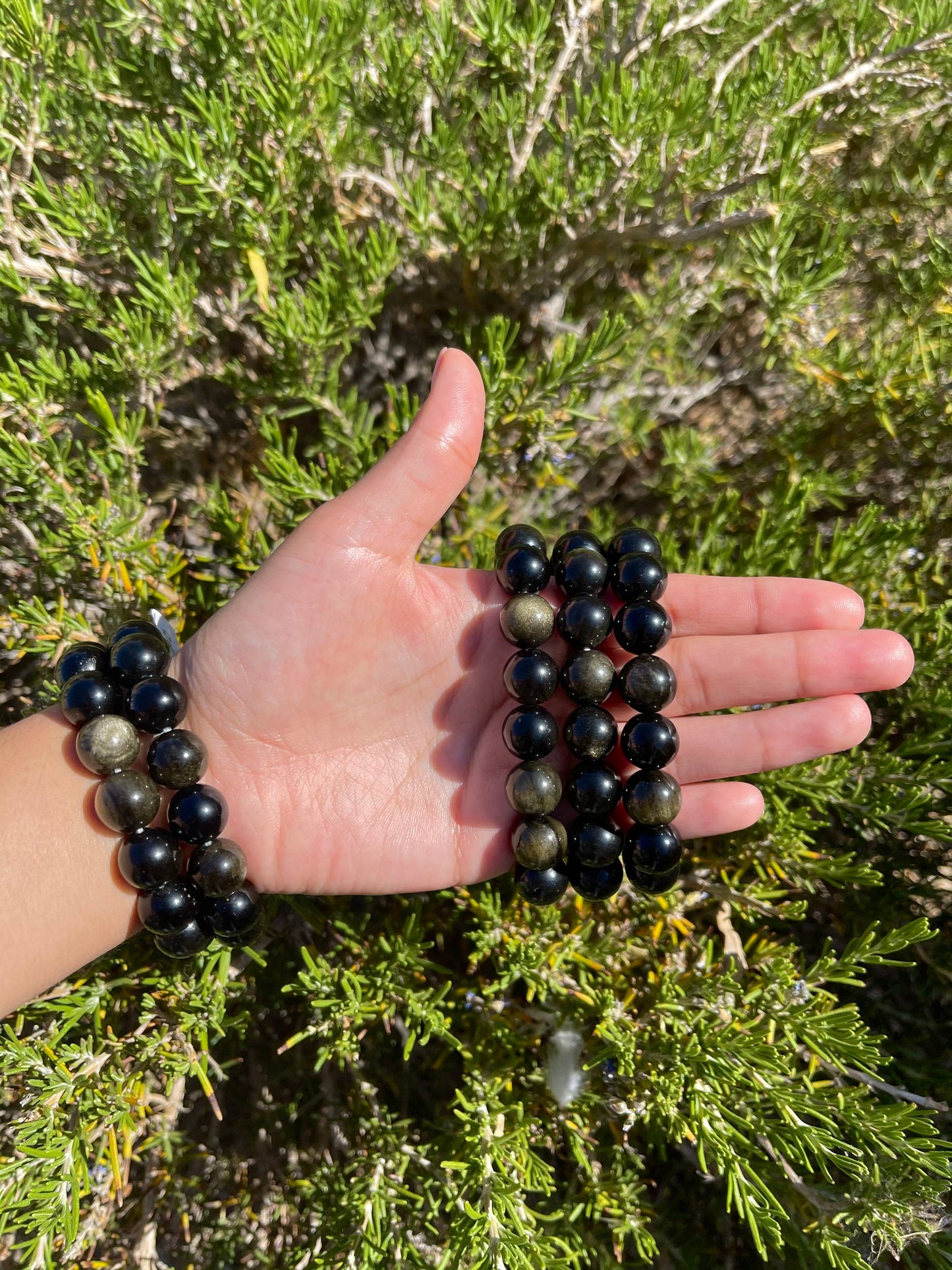 Golden Obsidian Bracelet