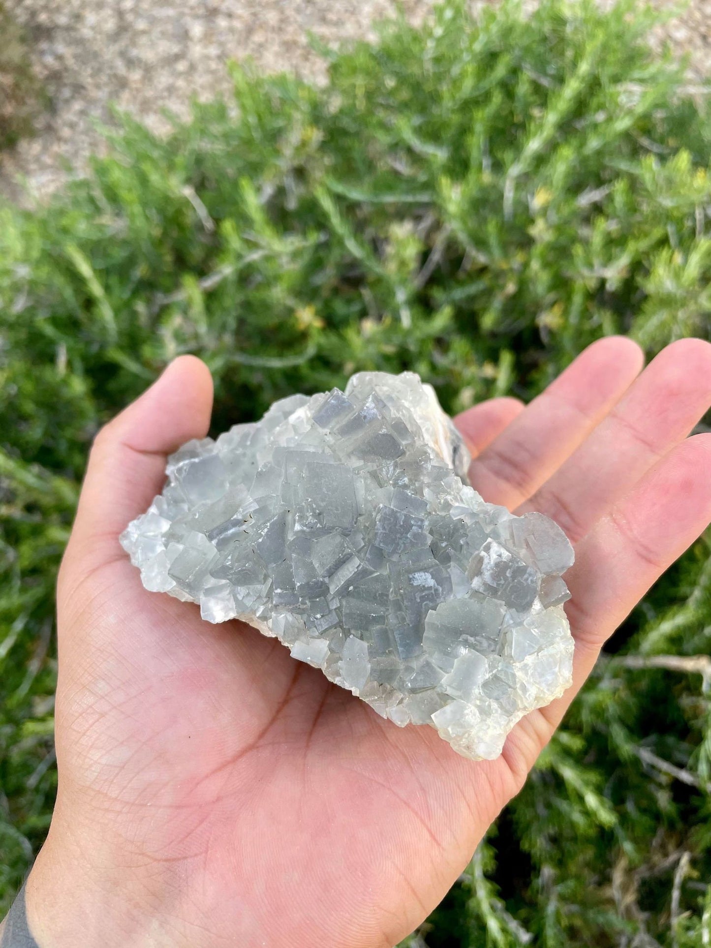 Sugary Green Fluorite