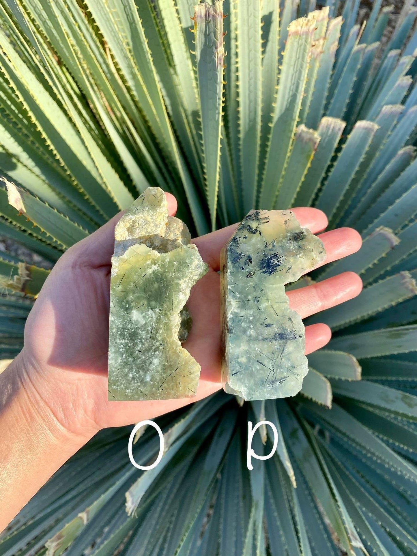 Prehnite Cluster Towers