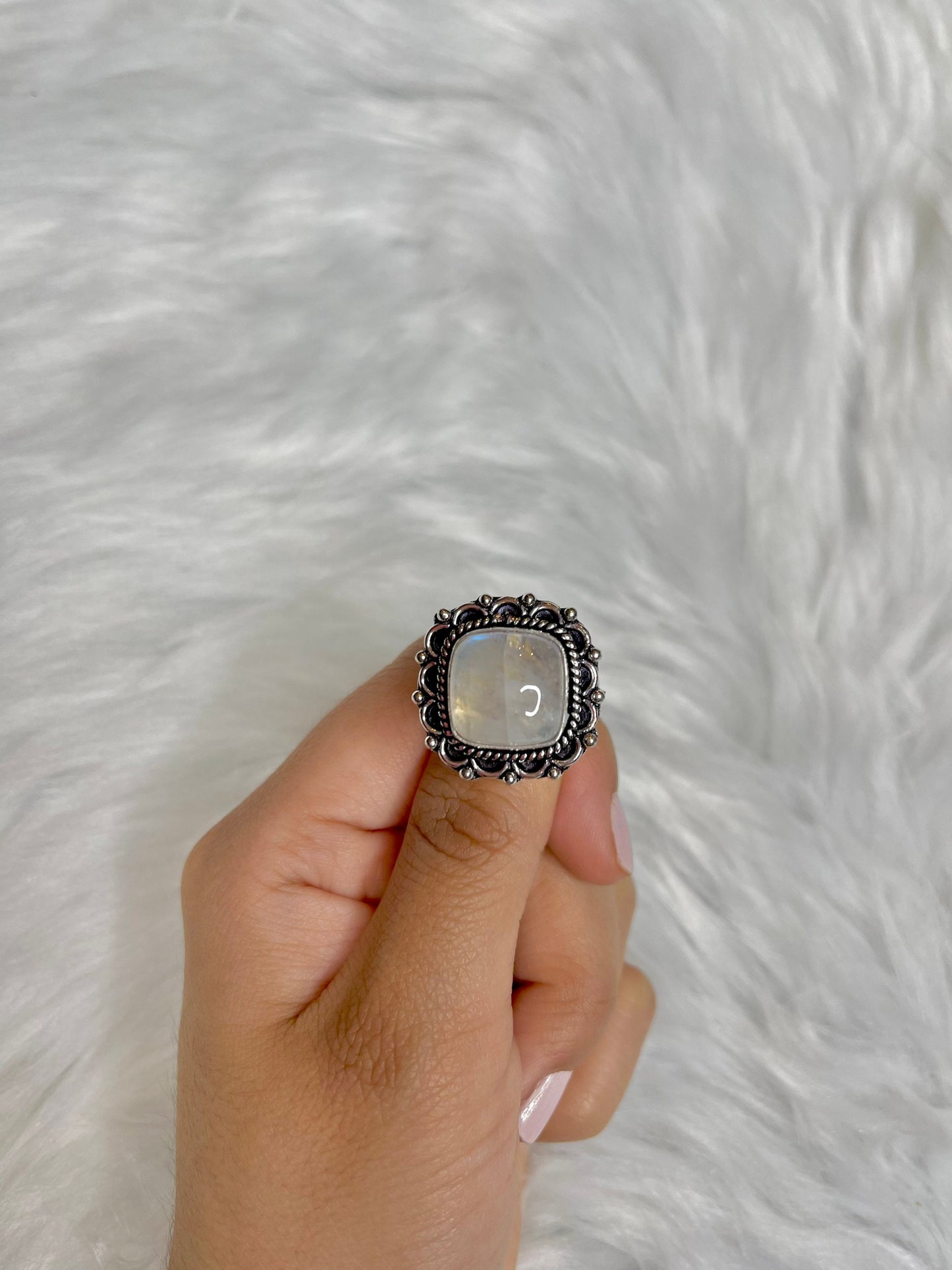 Moonstone Rings