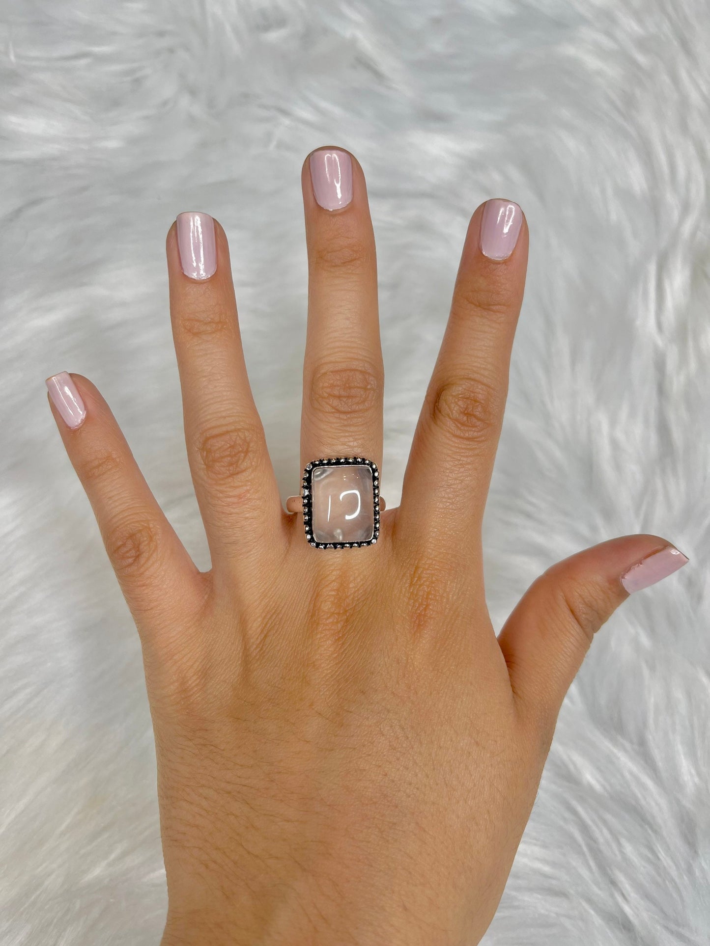 Rose Quartz Rings