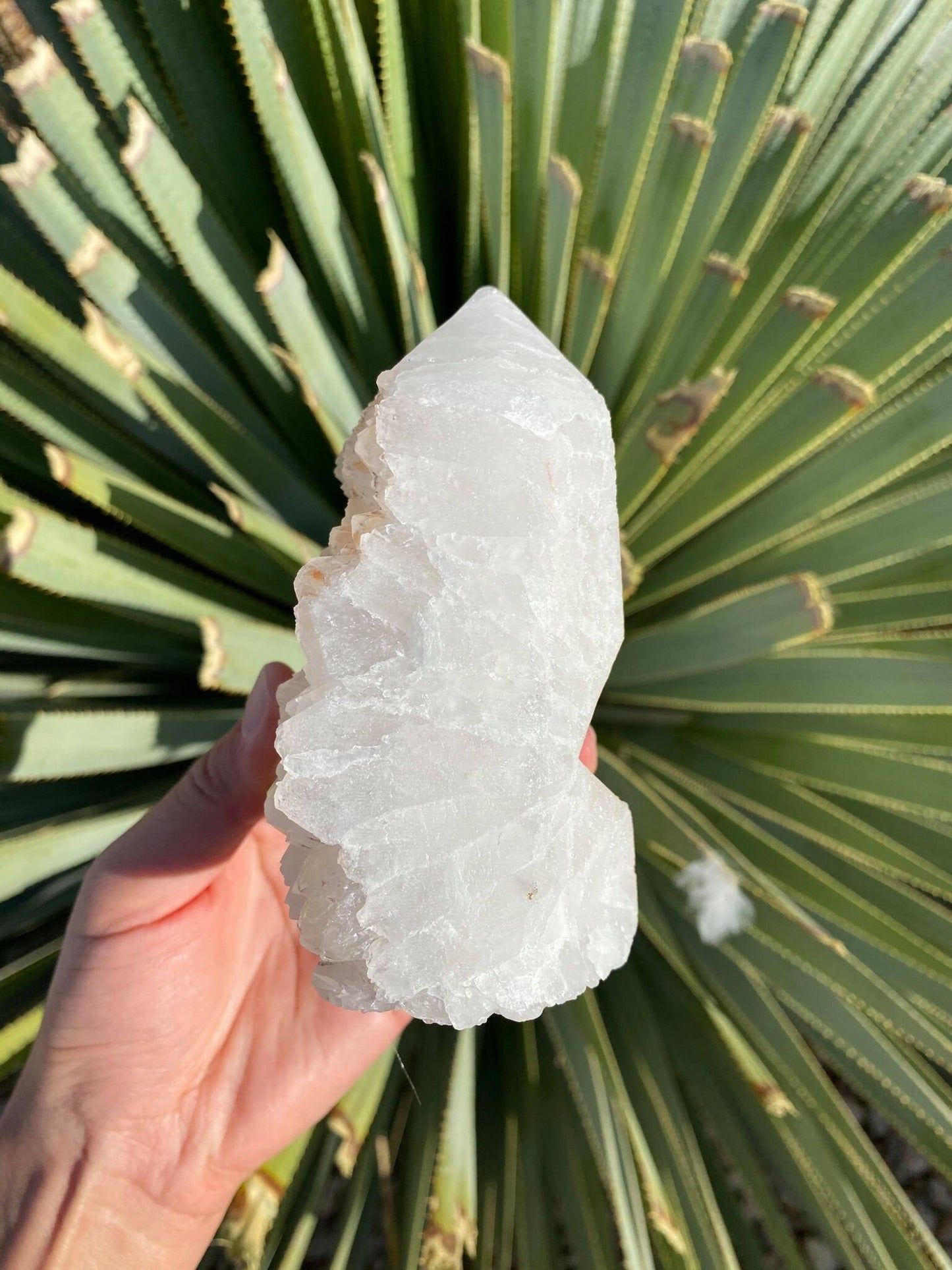 Aphophyllite Cluster Tower 1 lb 2.4 oz 4.1 inches
