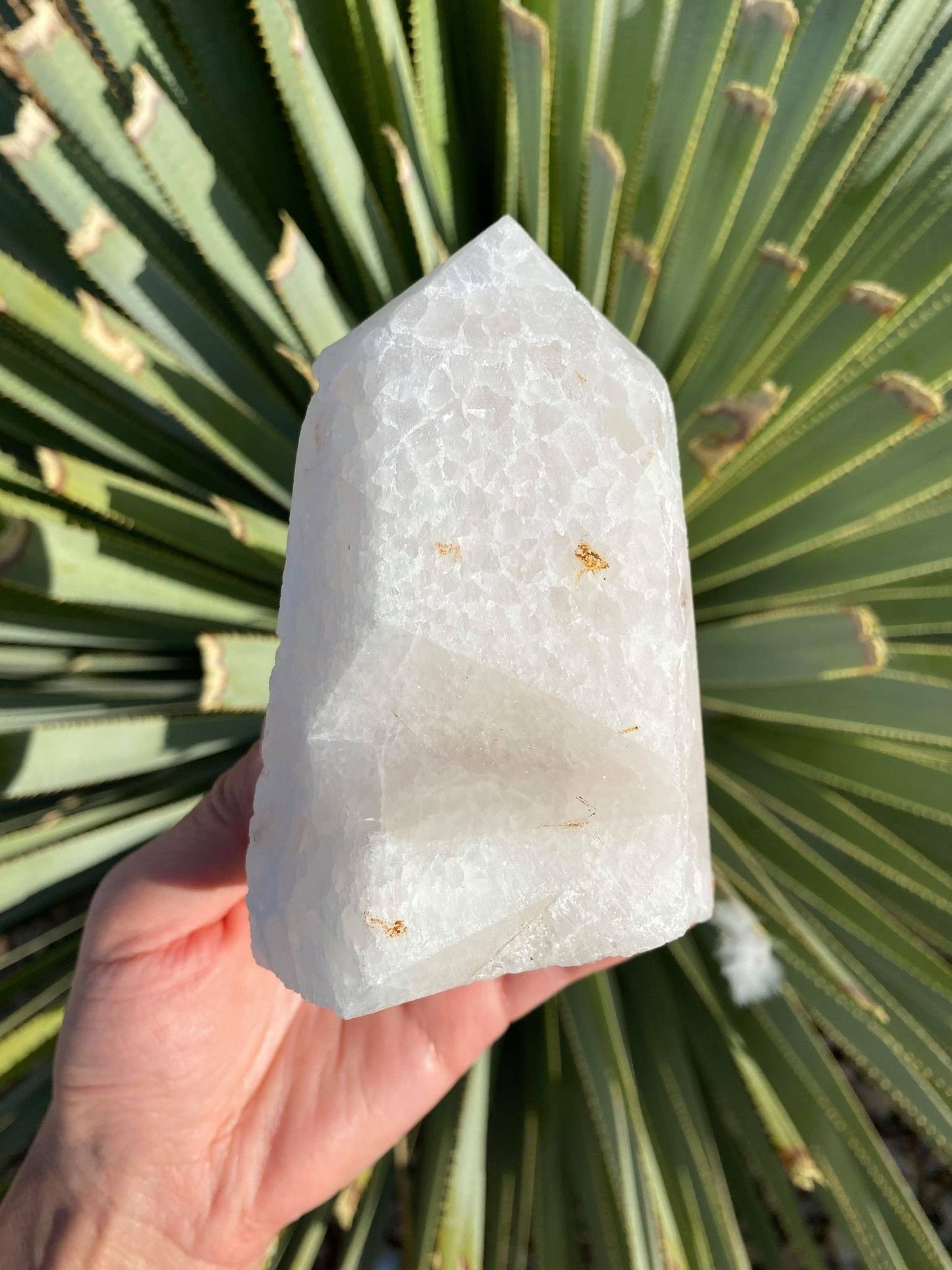 Aphophyllite Cluster Tower 1 lb 2.4 oz 4.1 inches