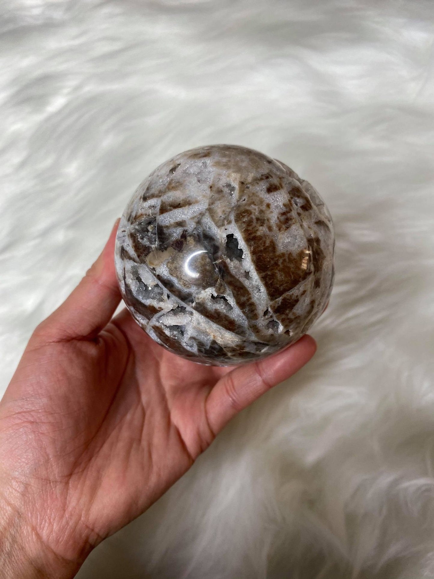 Big Sphalerite Sphere 1 lb 4.8 oz