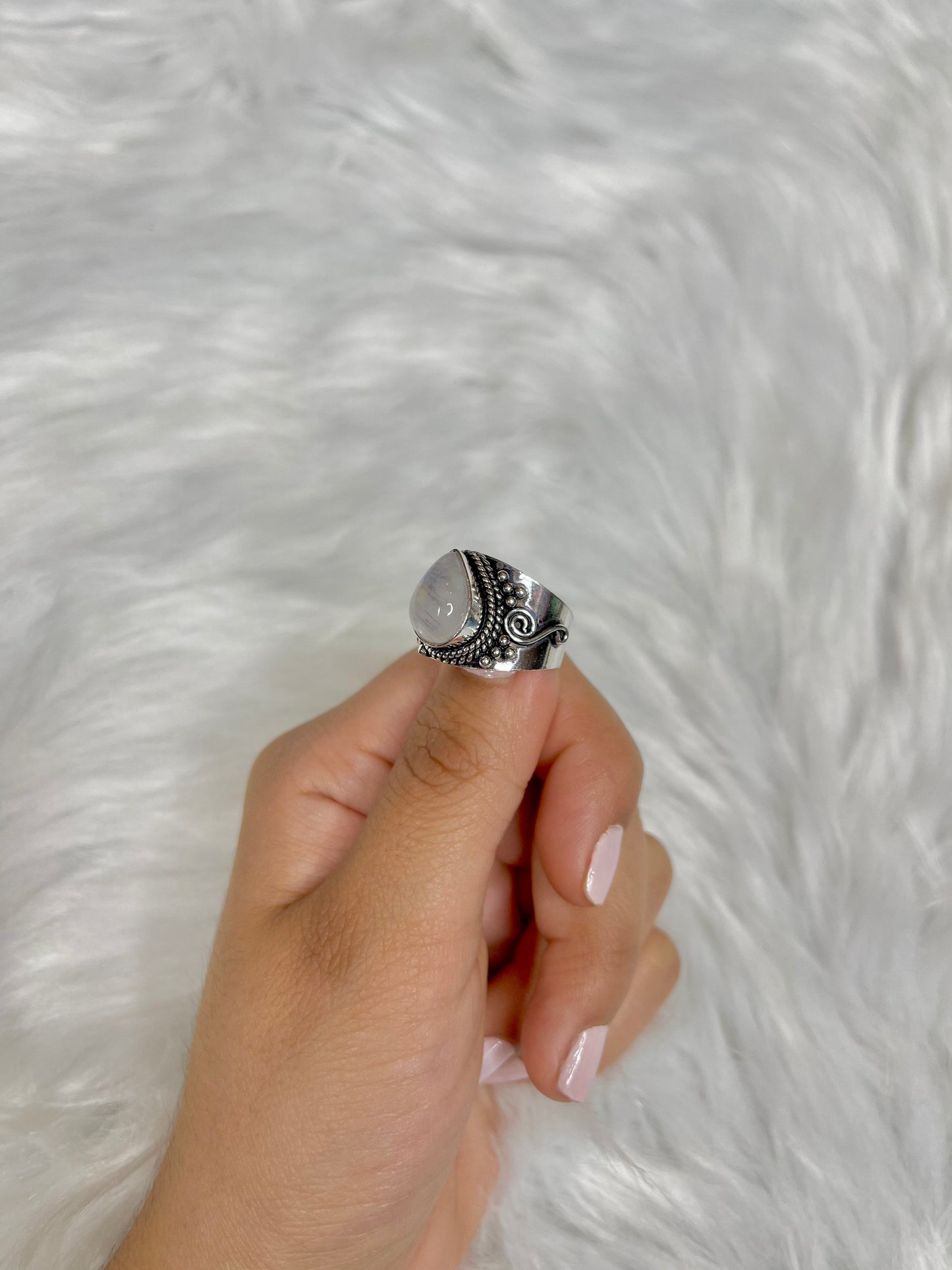 Moonstone Rings