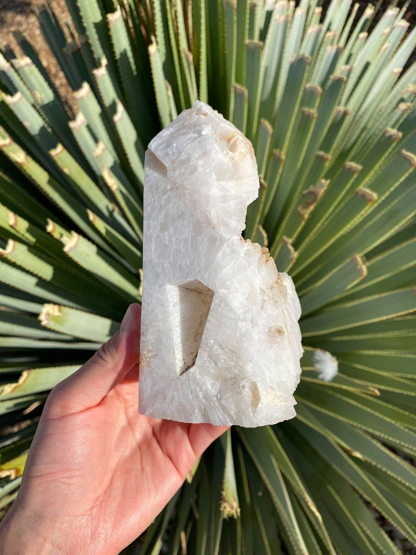 Apophyllite Cluster Tower 1 lb 8.3 oz 5.2 inches tall