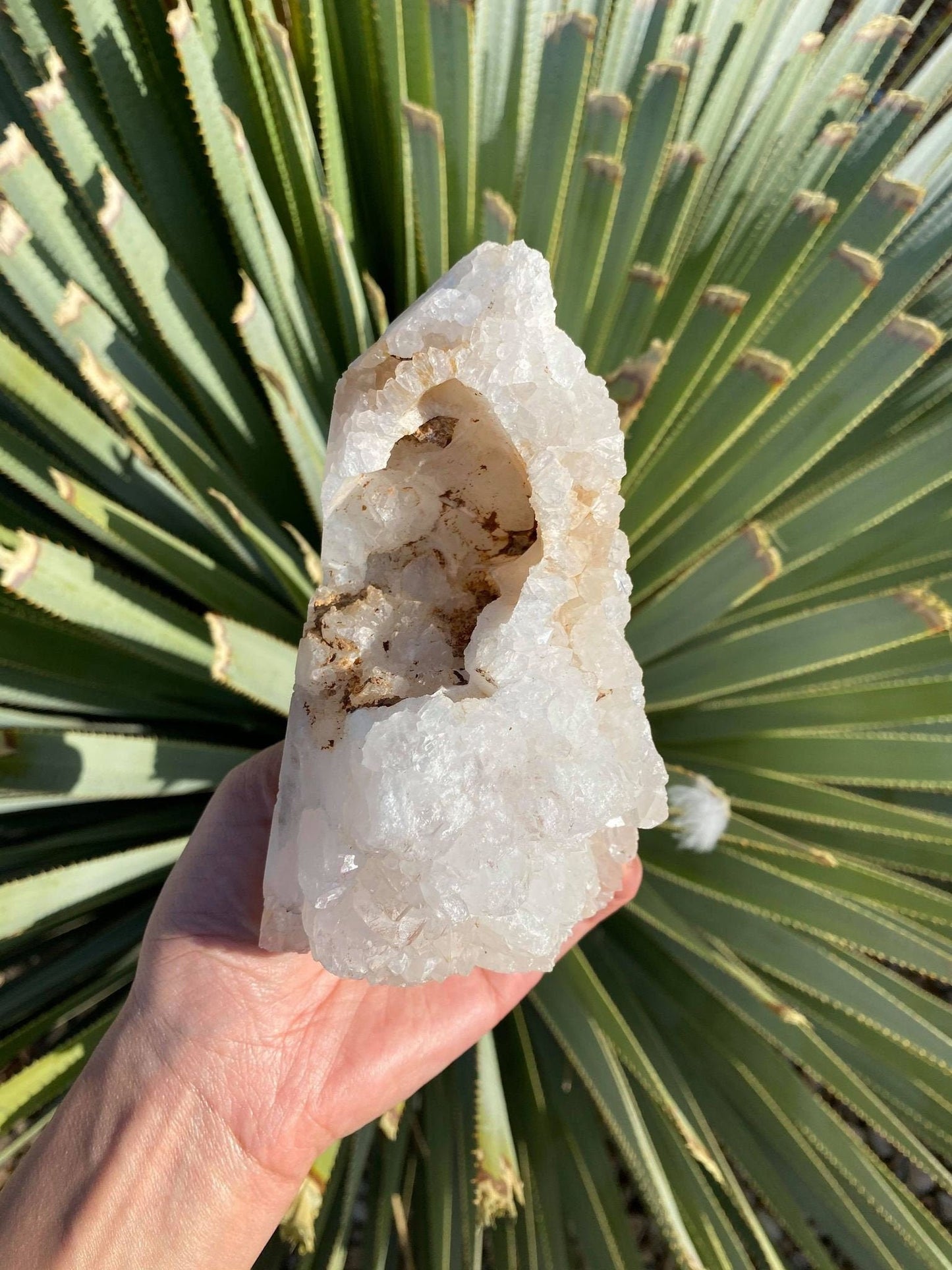 Apophyllite Cluster Tower 1 lb 8.3 oz 5.2 inches tall