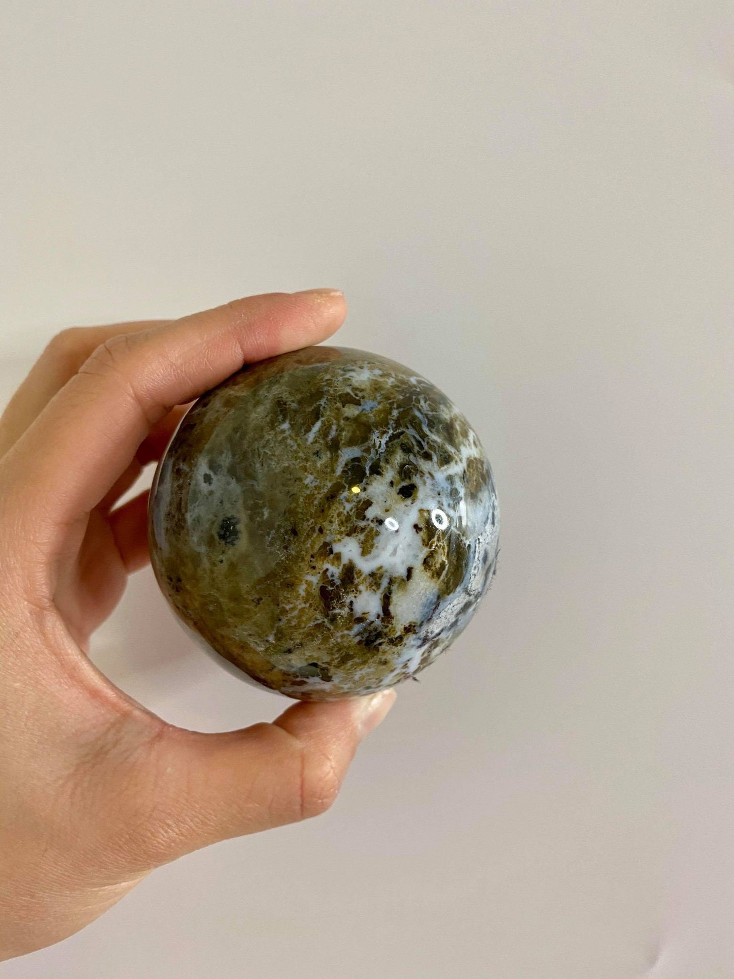 Ocean Jasper Sphere