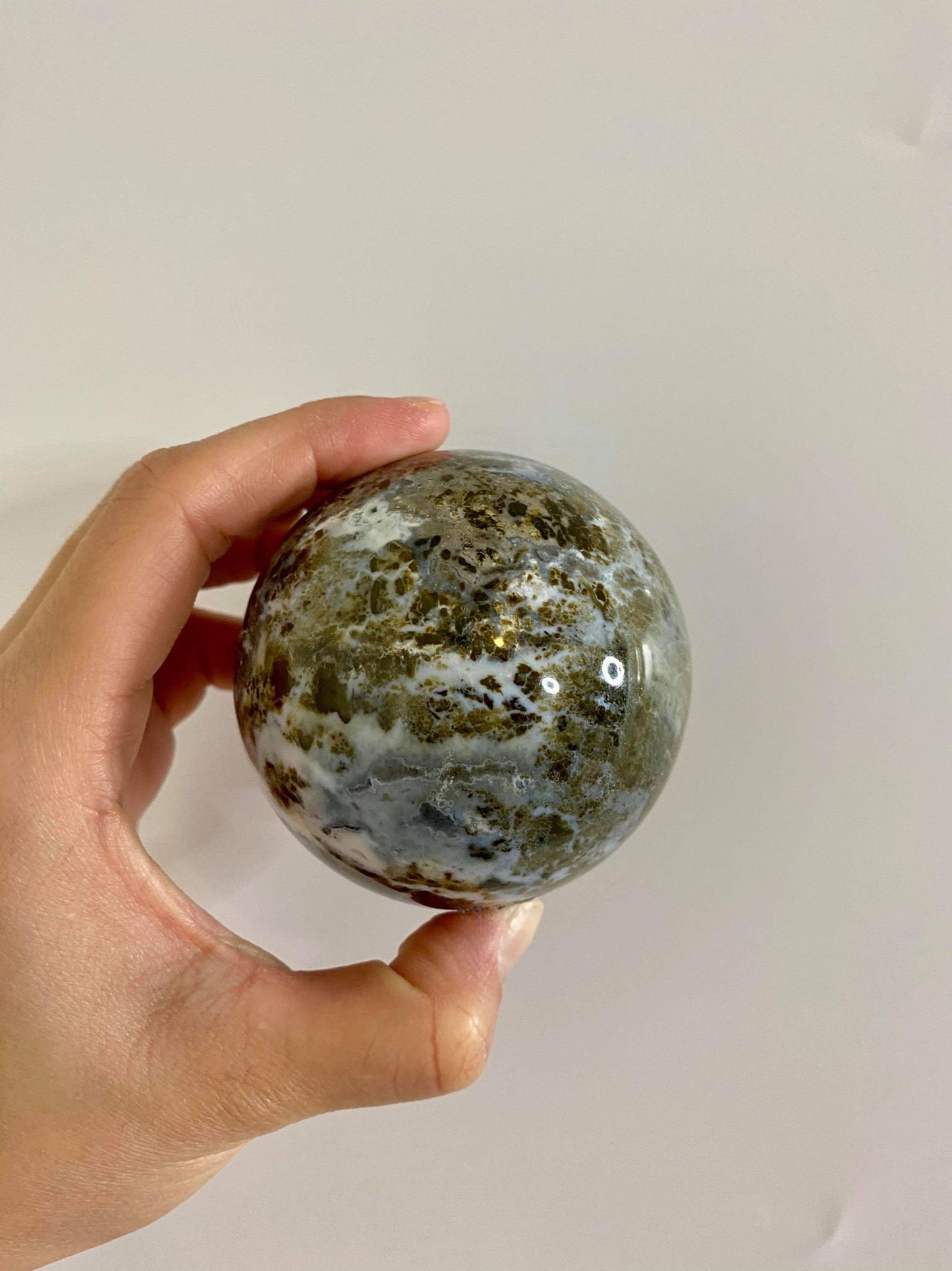 Ocean Jasper Sphere
