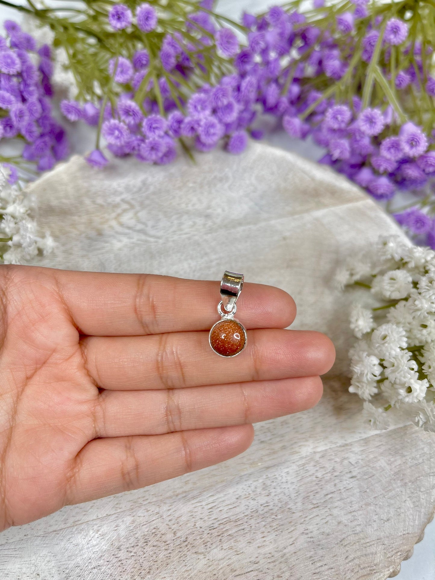 Goldstone Mini Pendant