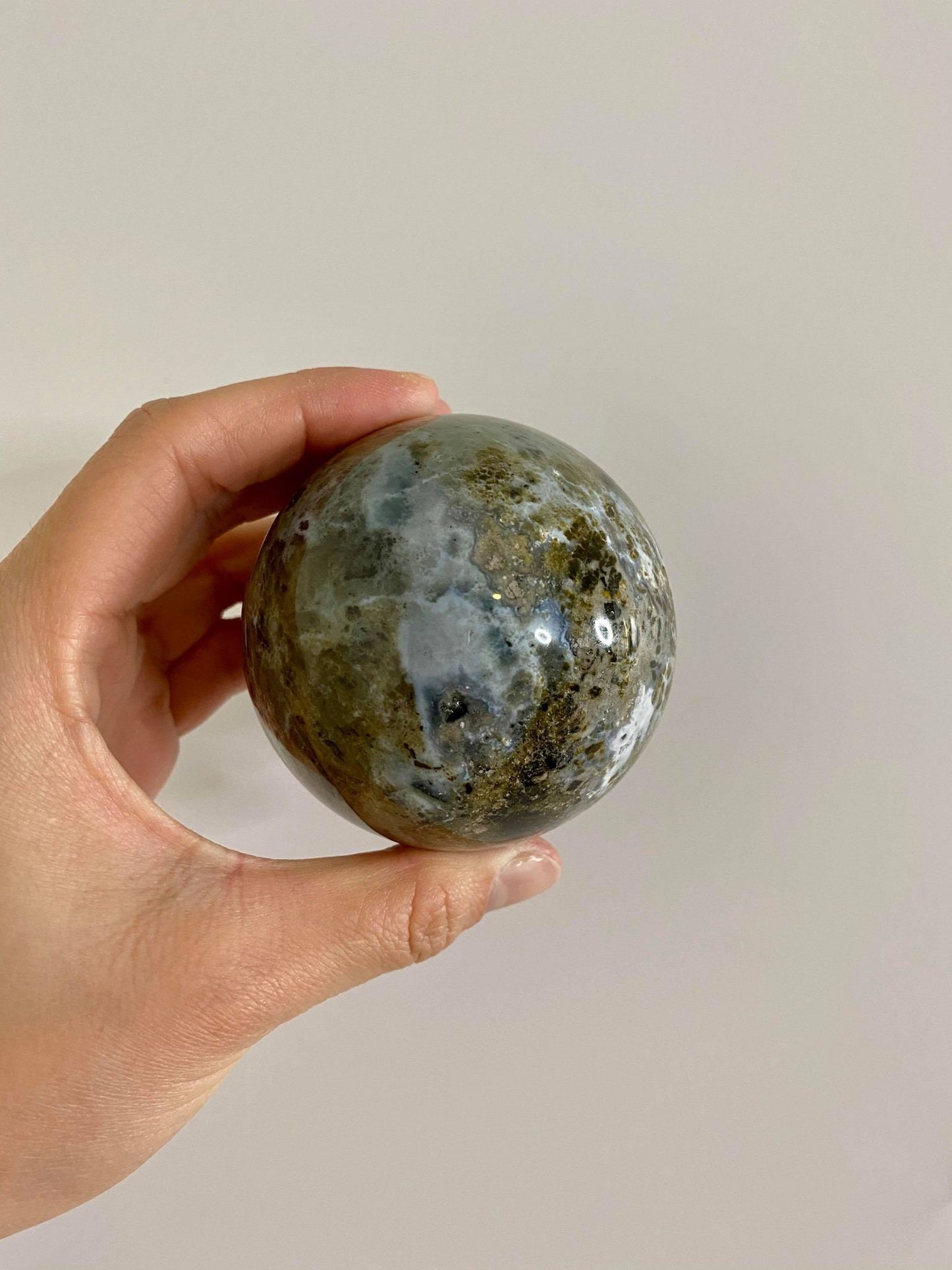 Ocean Jasper Sphere