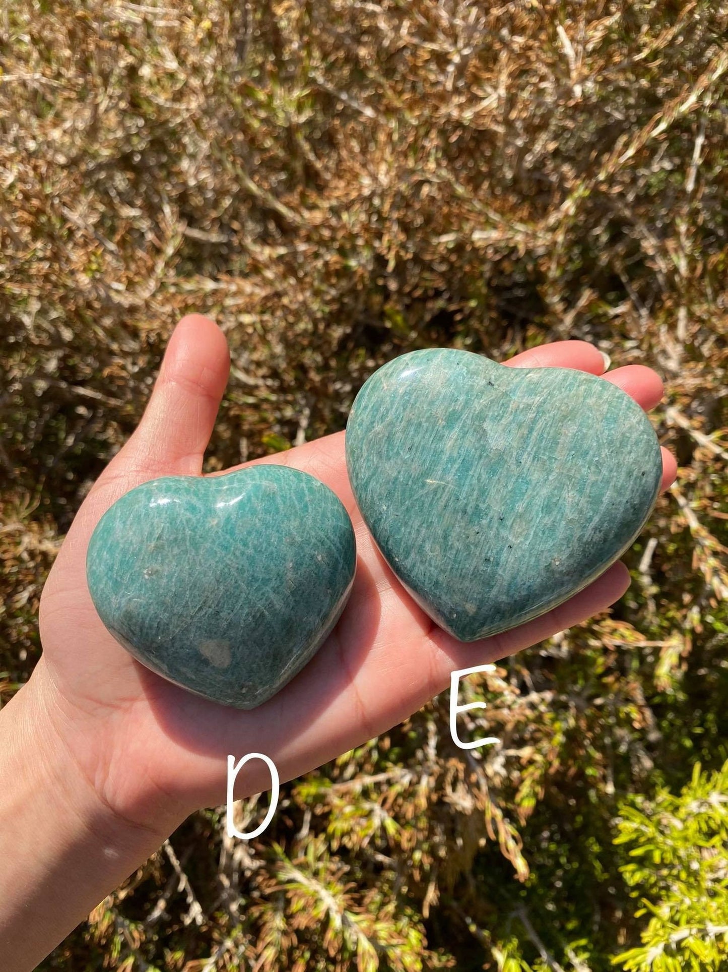 Amazonite Heart