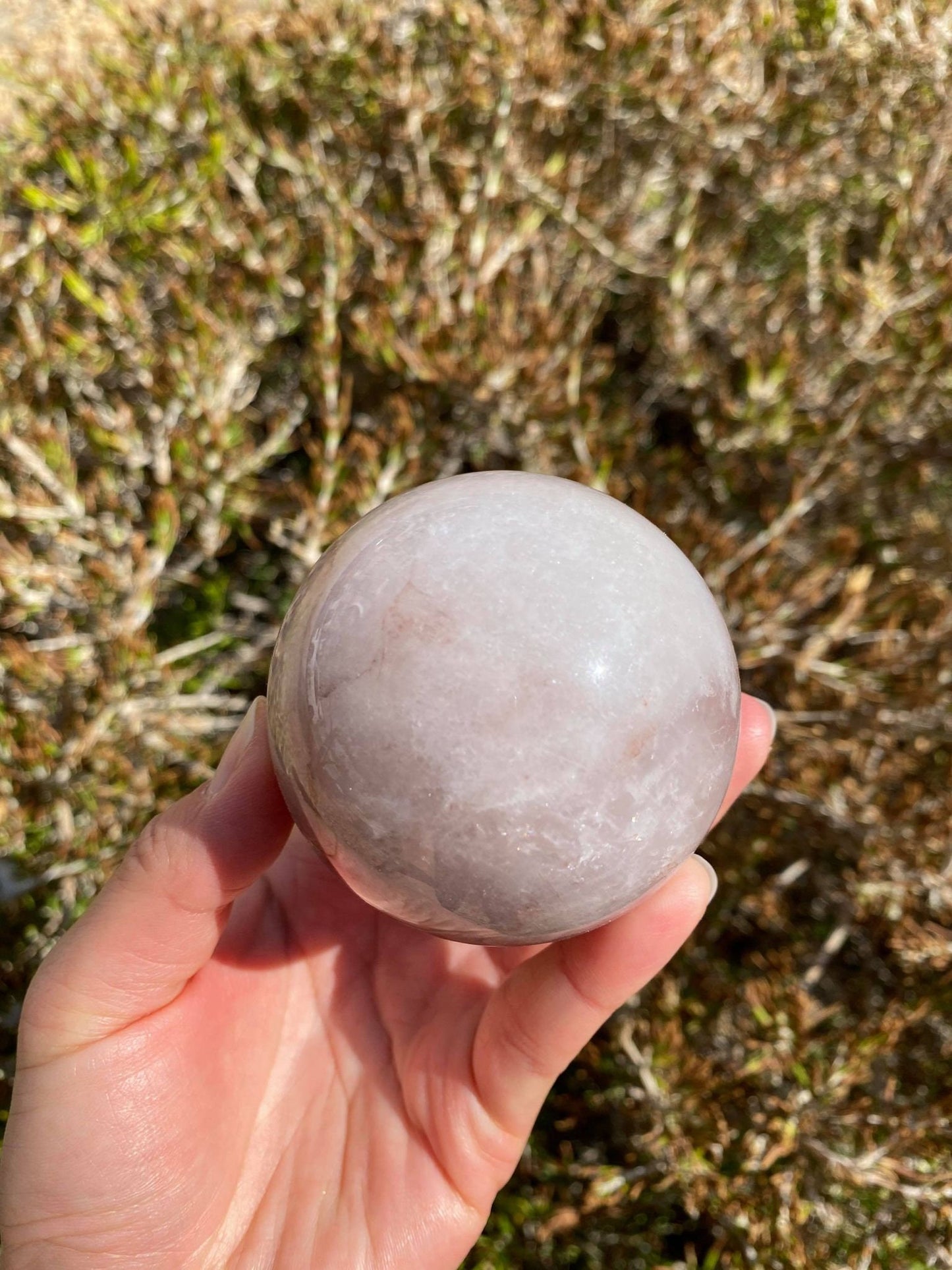 Hematoid Quartz Sphere
