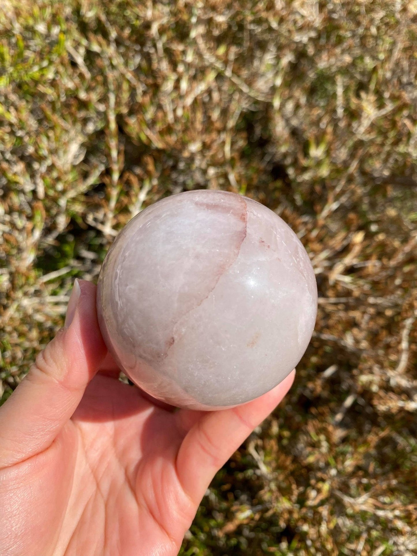 Hematoid Quartz Sphere