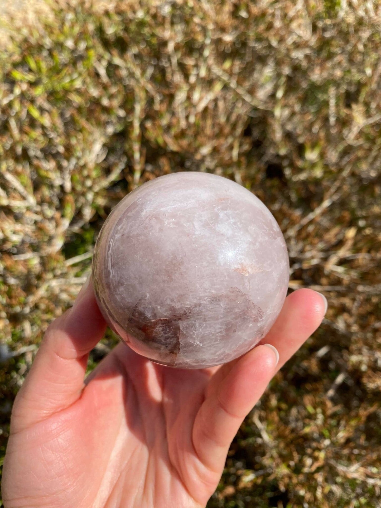 Hematoid Quartz Sphere