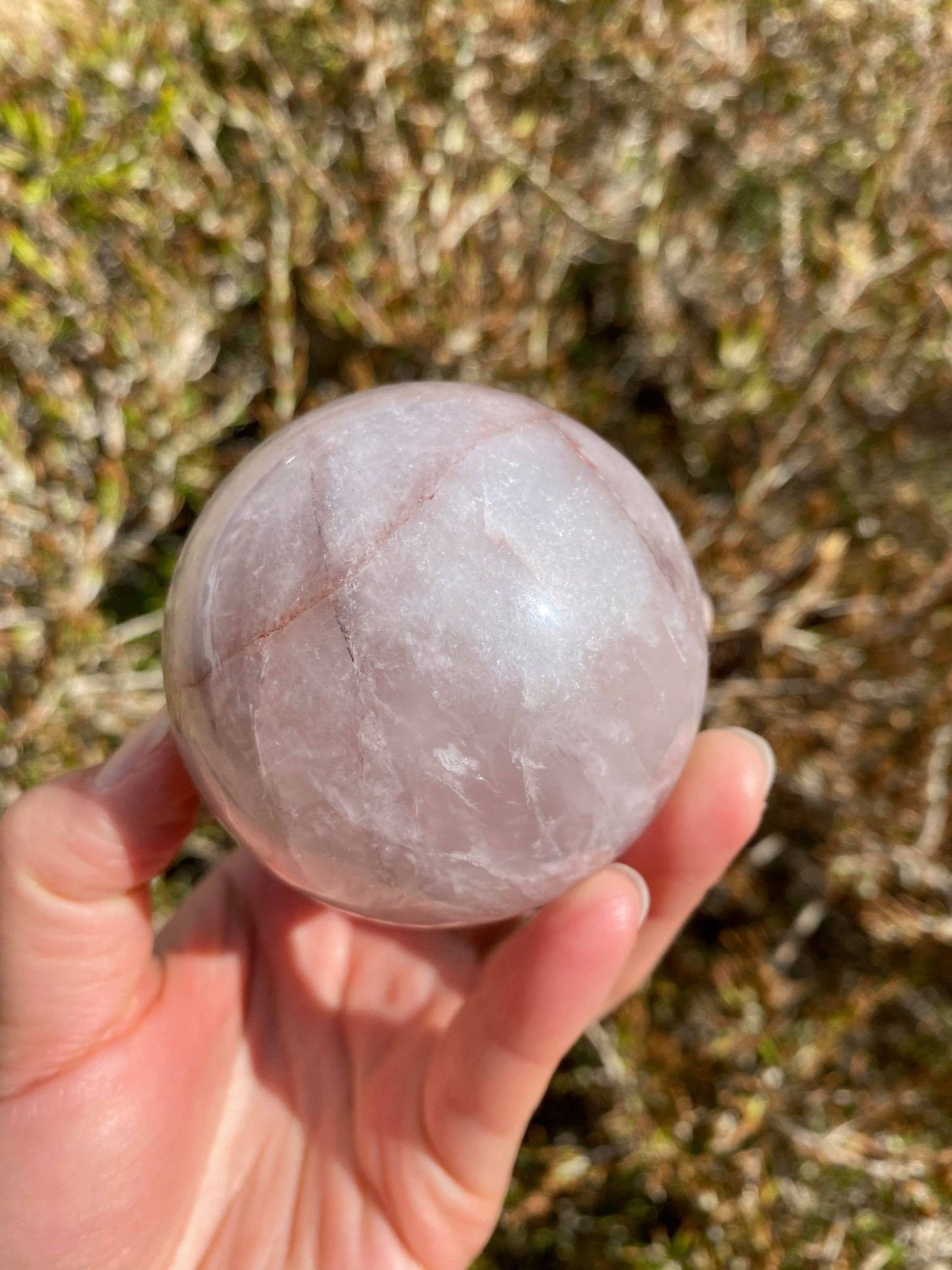 Hematoid Quartz Sphere
