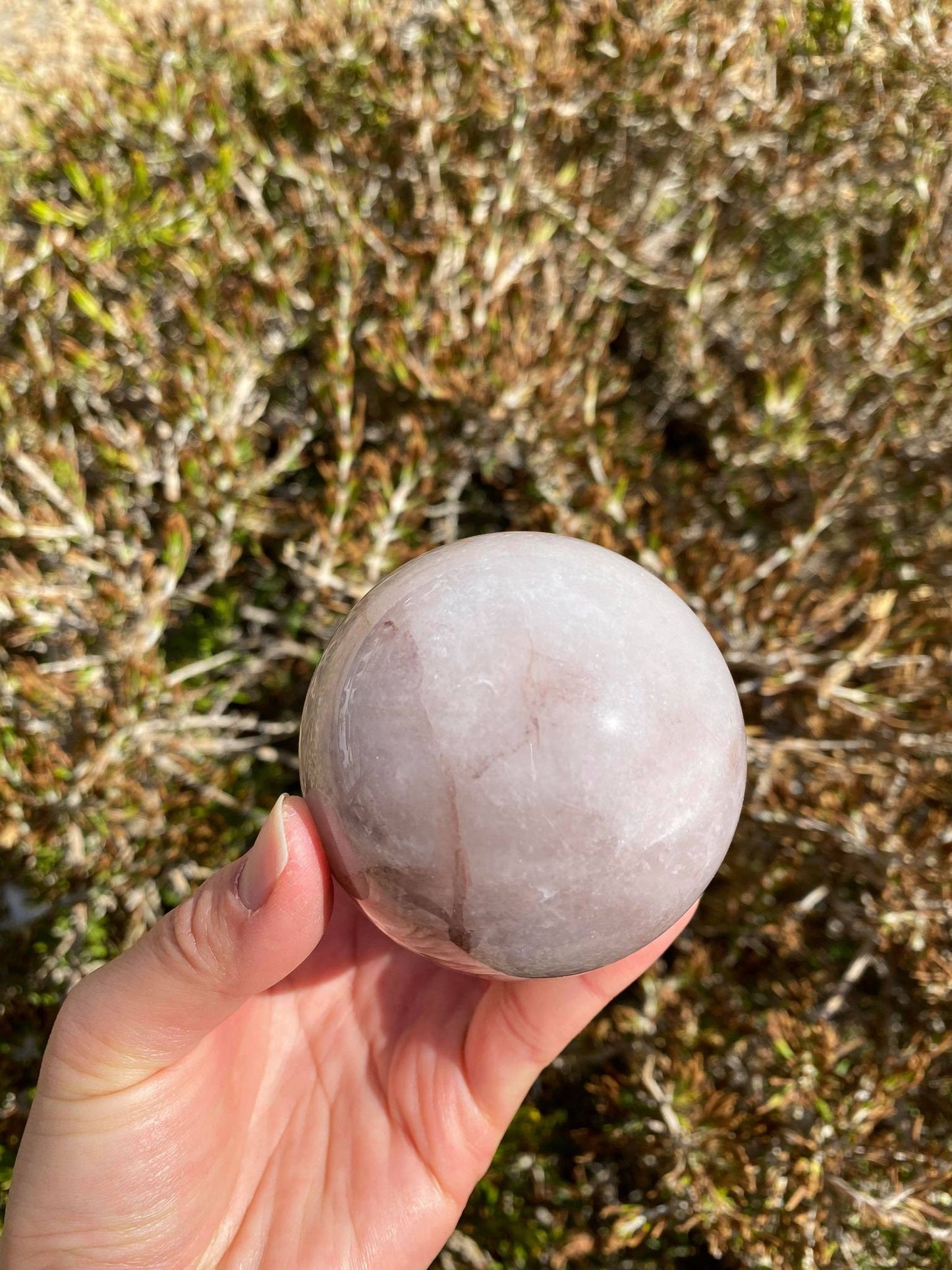Hematoid Quartz Sphere