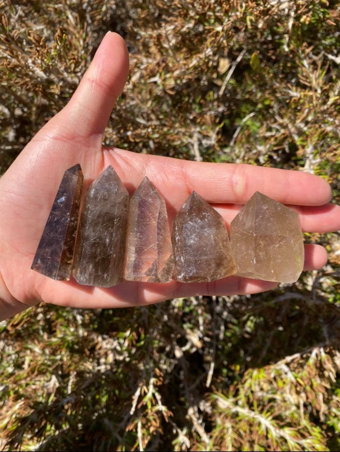 Rutile Quartz Towers