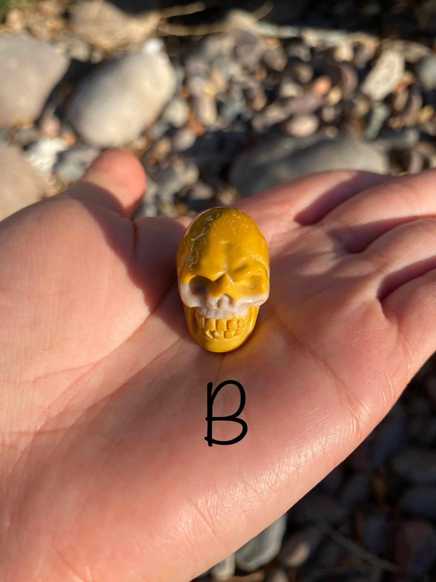 Mookaite Small Skulls