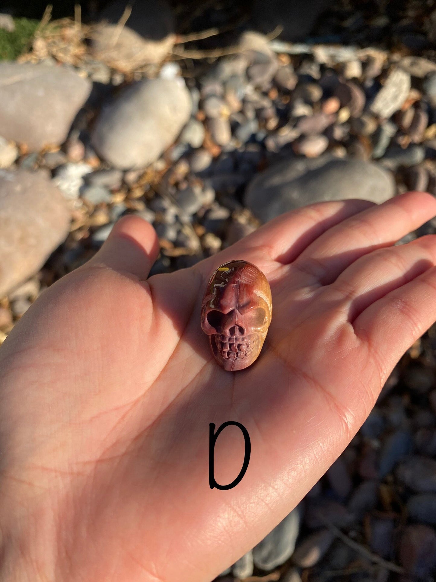 Mookaite Small Skulls