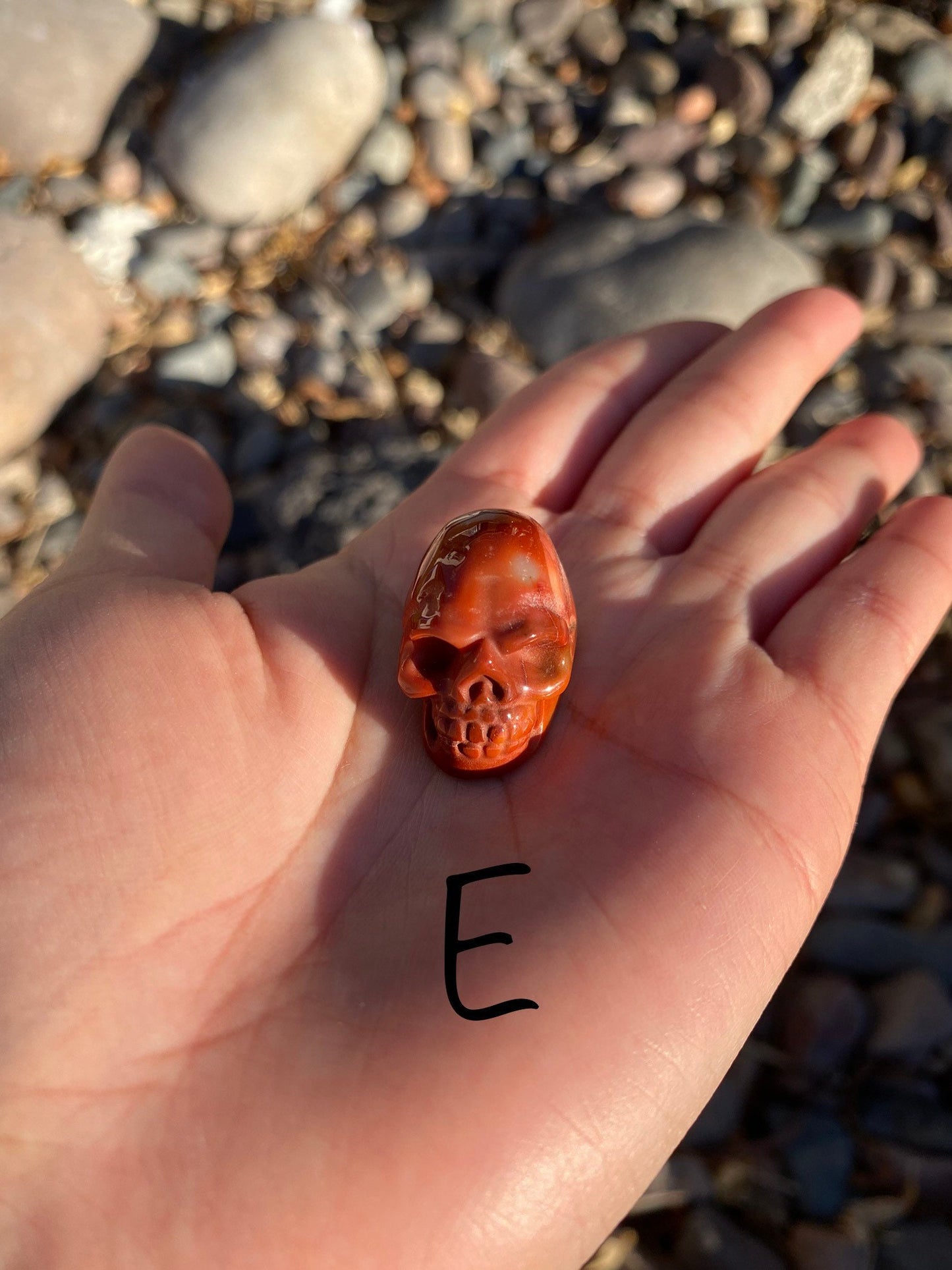Mookaite Small Skulls