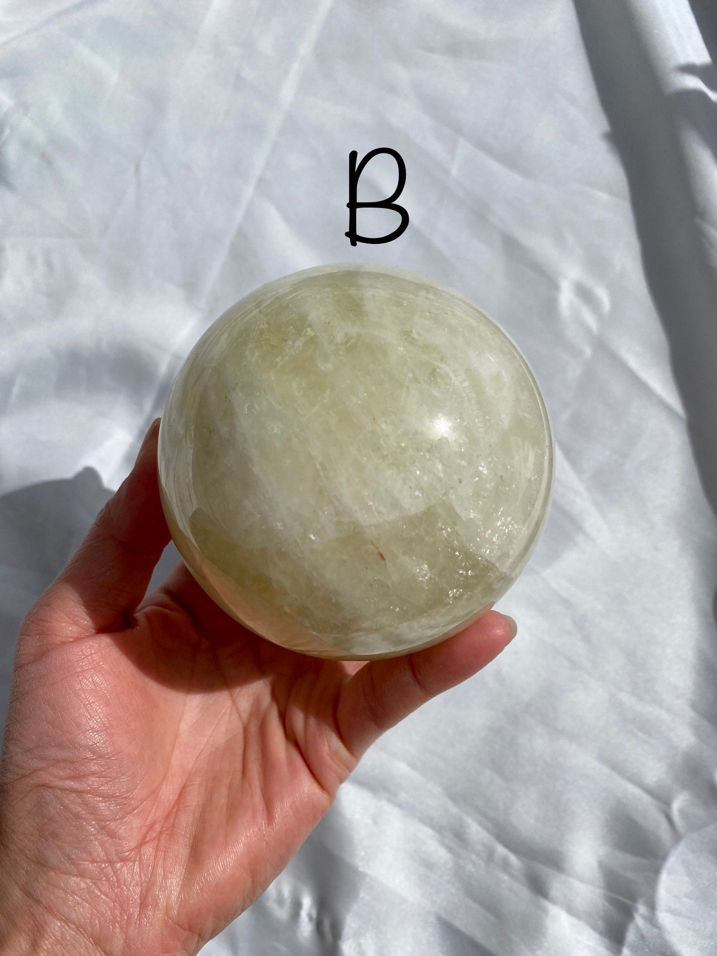 Lemon Quartz Spheres