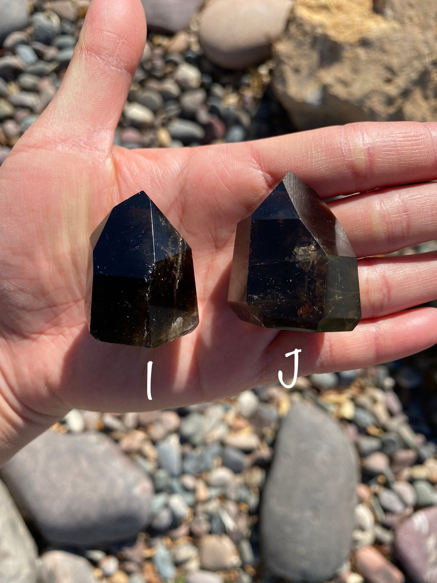 Smoky Quartz Towers