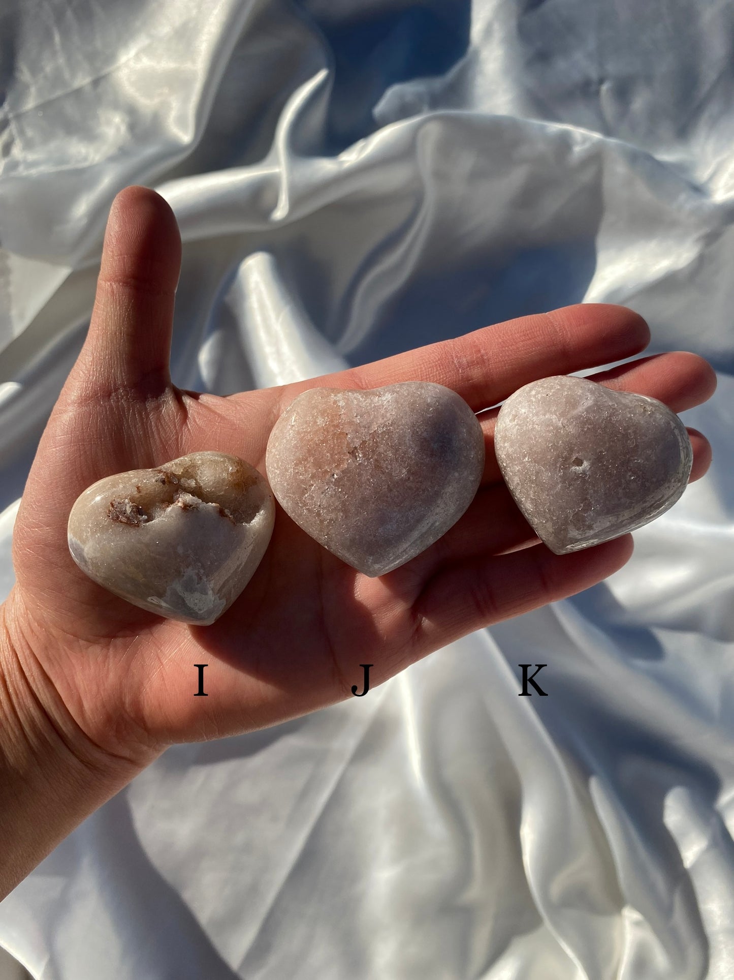 Pink Amethyst Heart