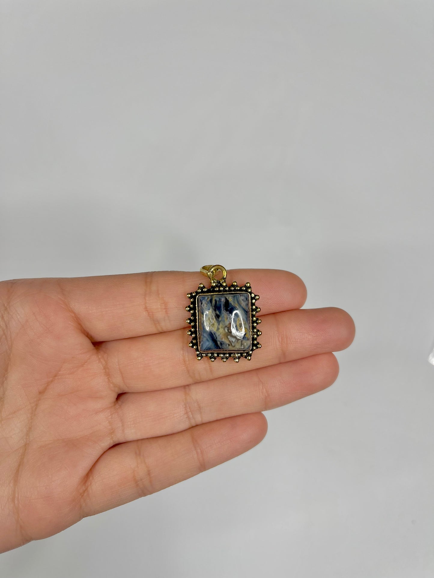 Pietersite Golden Pendant