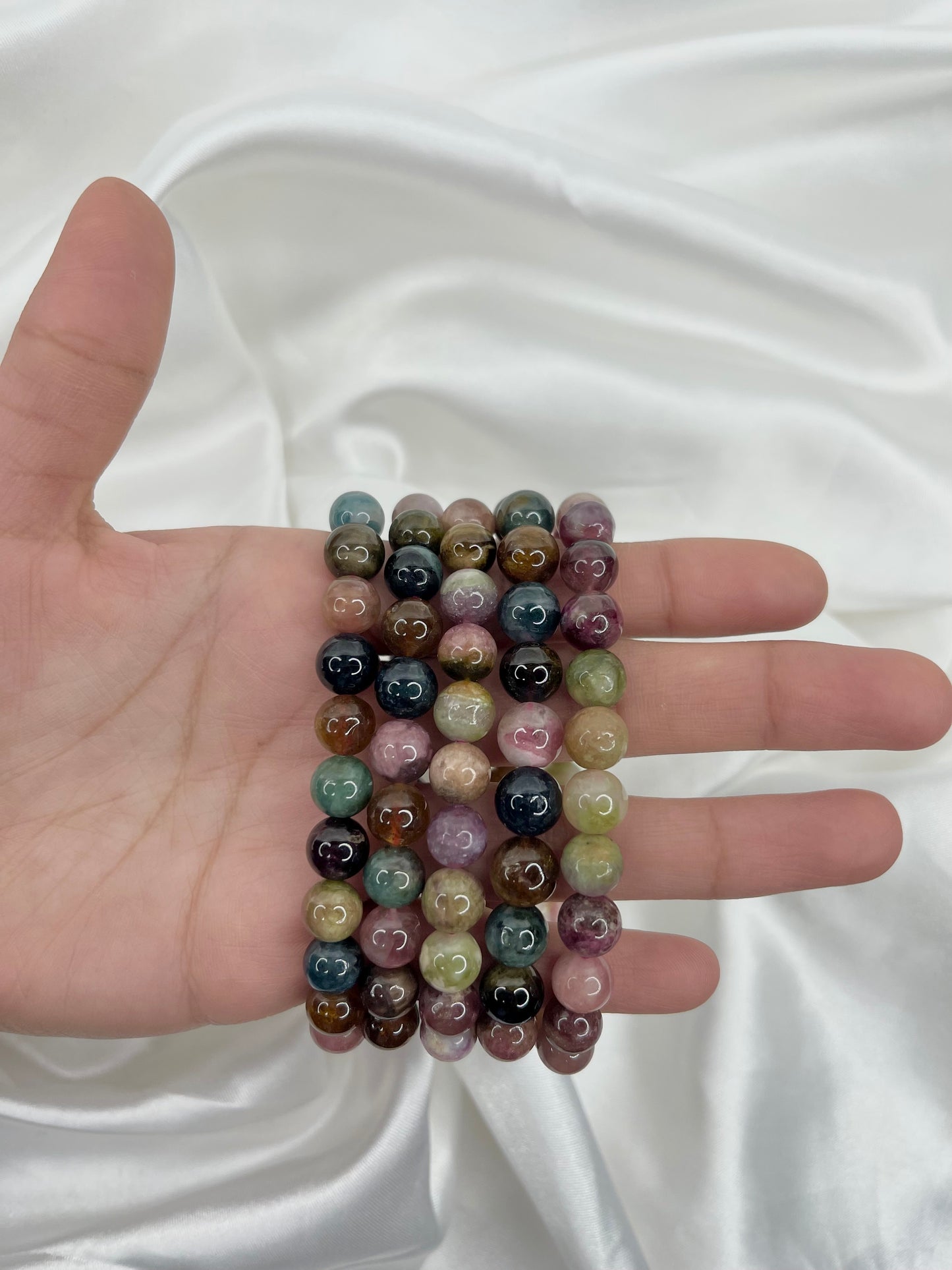 Rainbow Tourmaline Bracelet