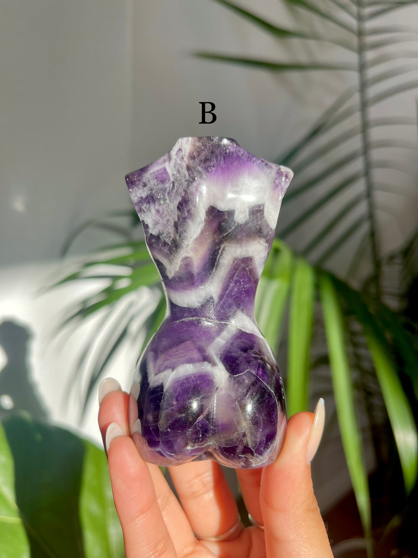 Chevron Amethyst Goddess Body