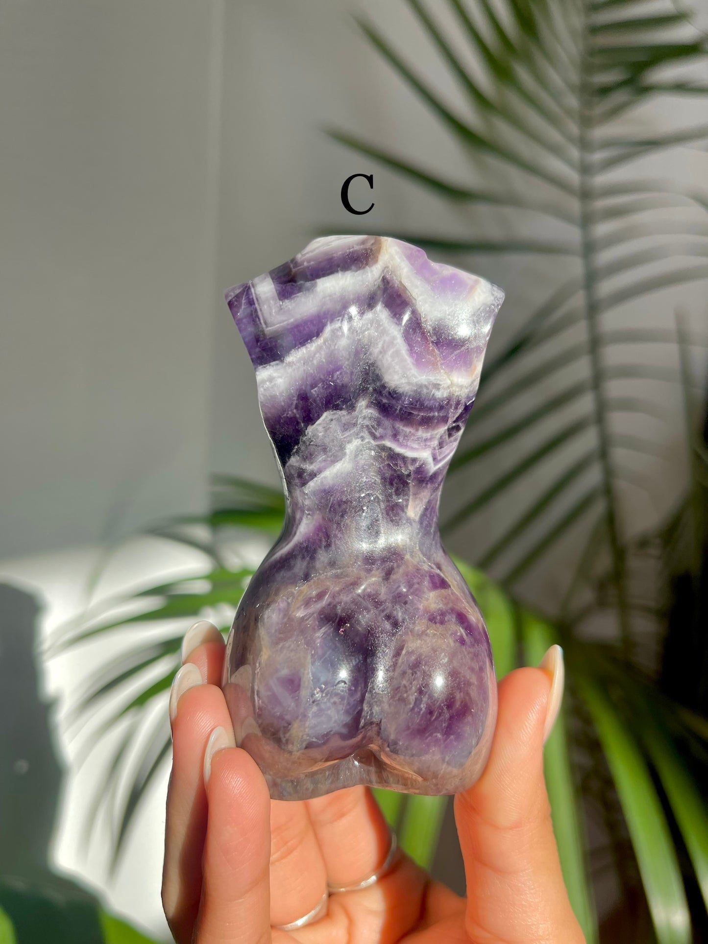 Chevron Amethyst Goddess Body