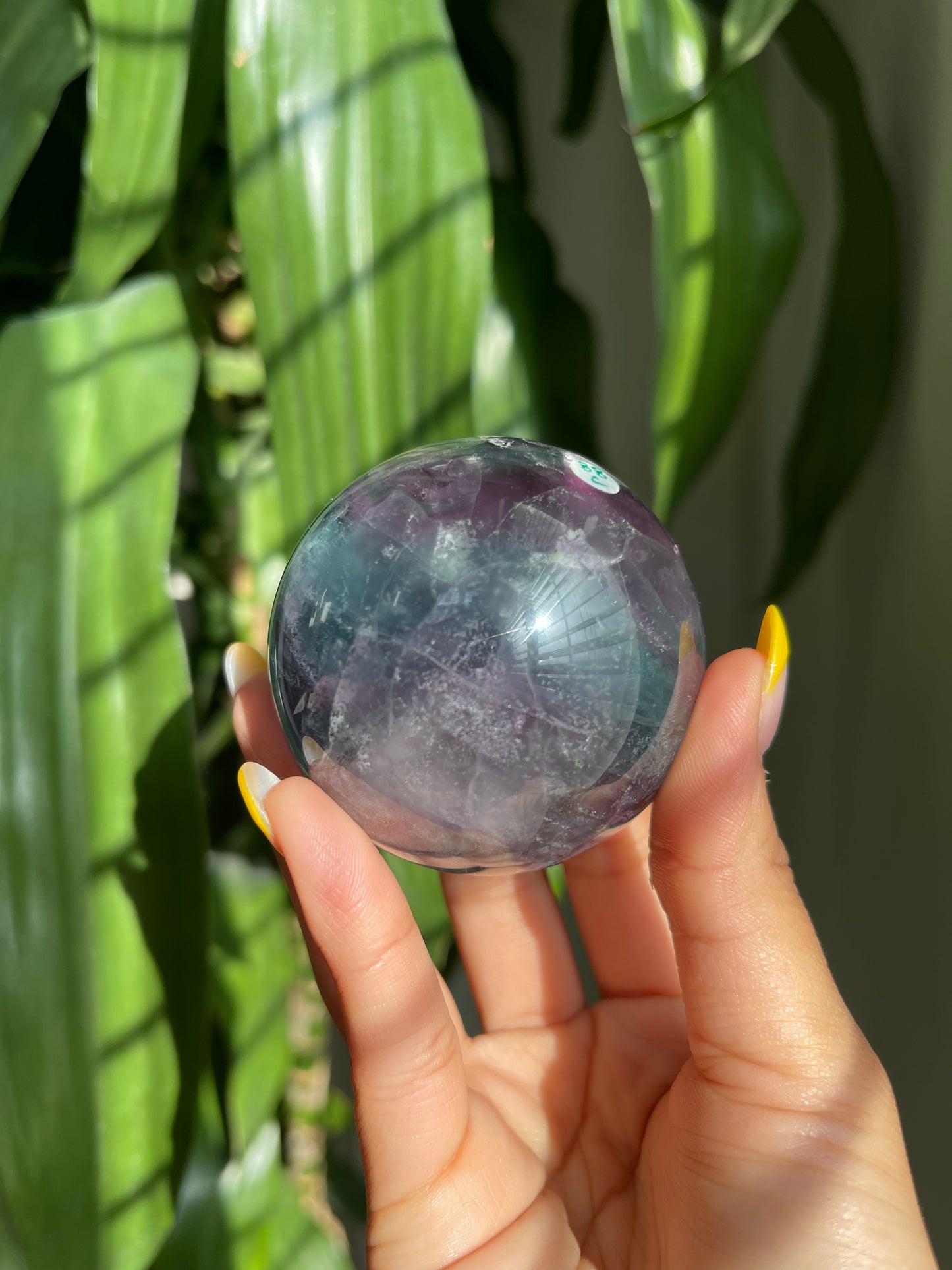 Blue Fluorite Sphere