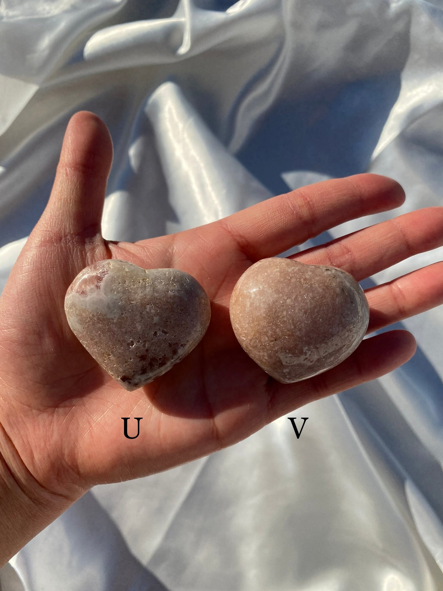 Pink Amethyst Heart