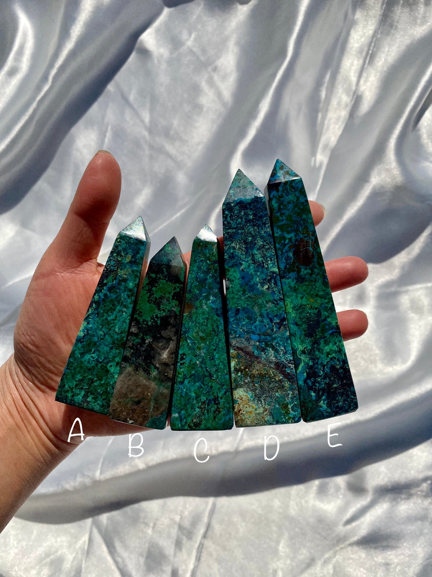 Chrysocolla Towers