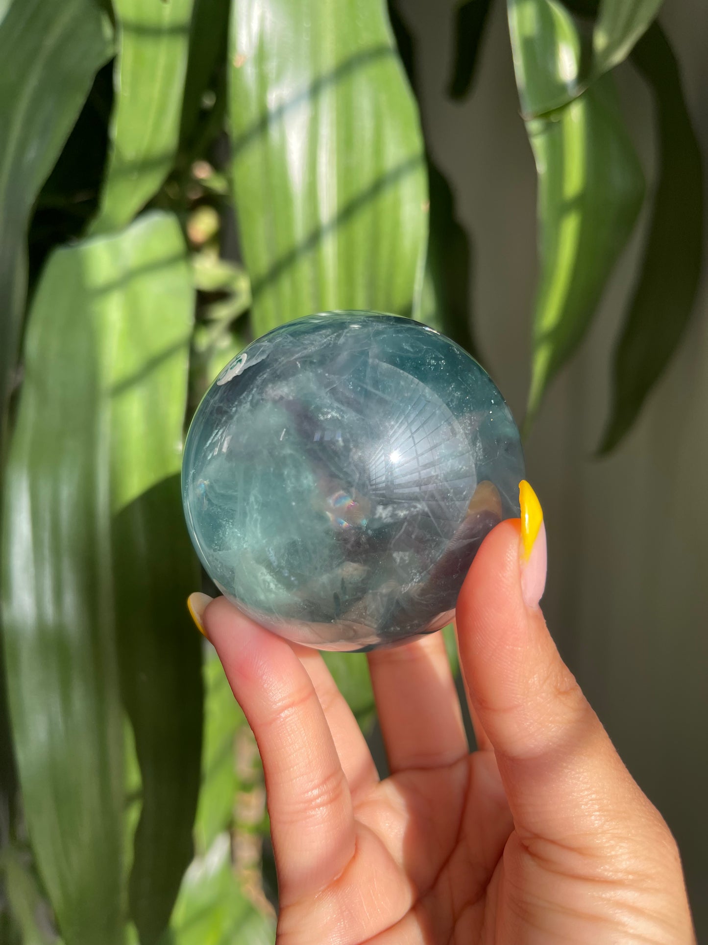 Blue Fluorite Sphere