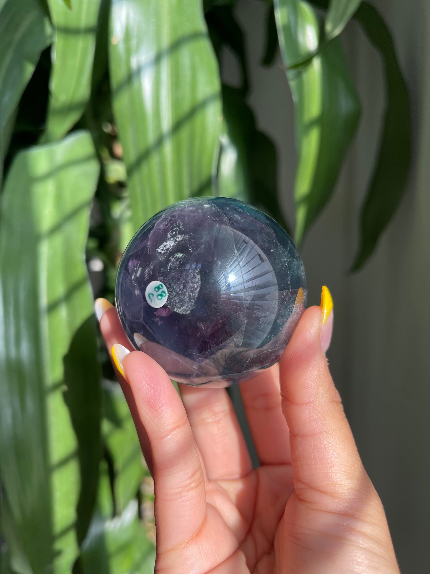 Blue Fluorite Sphere