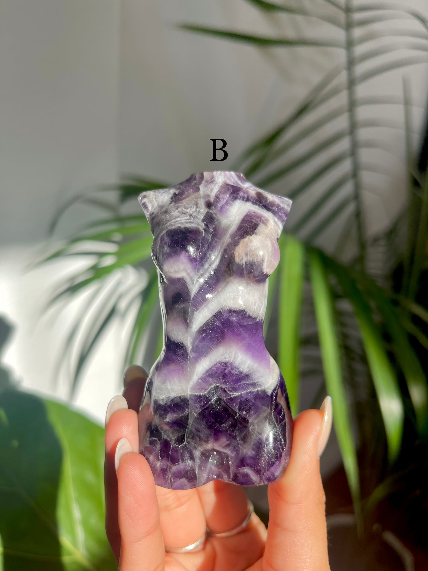 Chevron Amethyst Goddess Body
