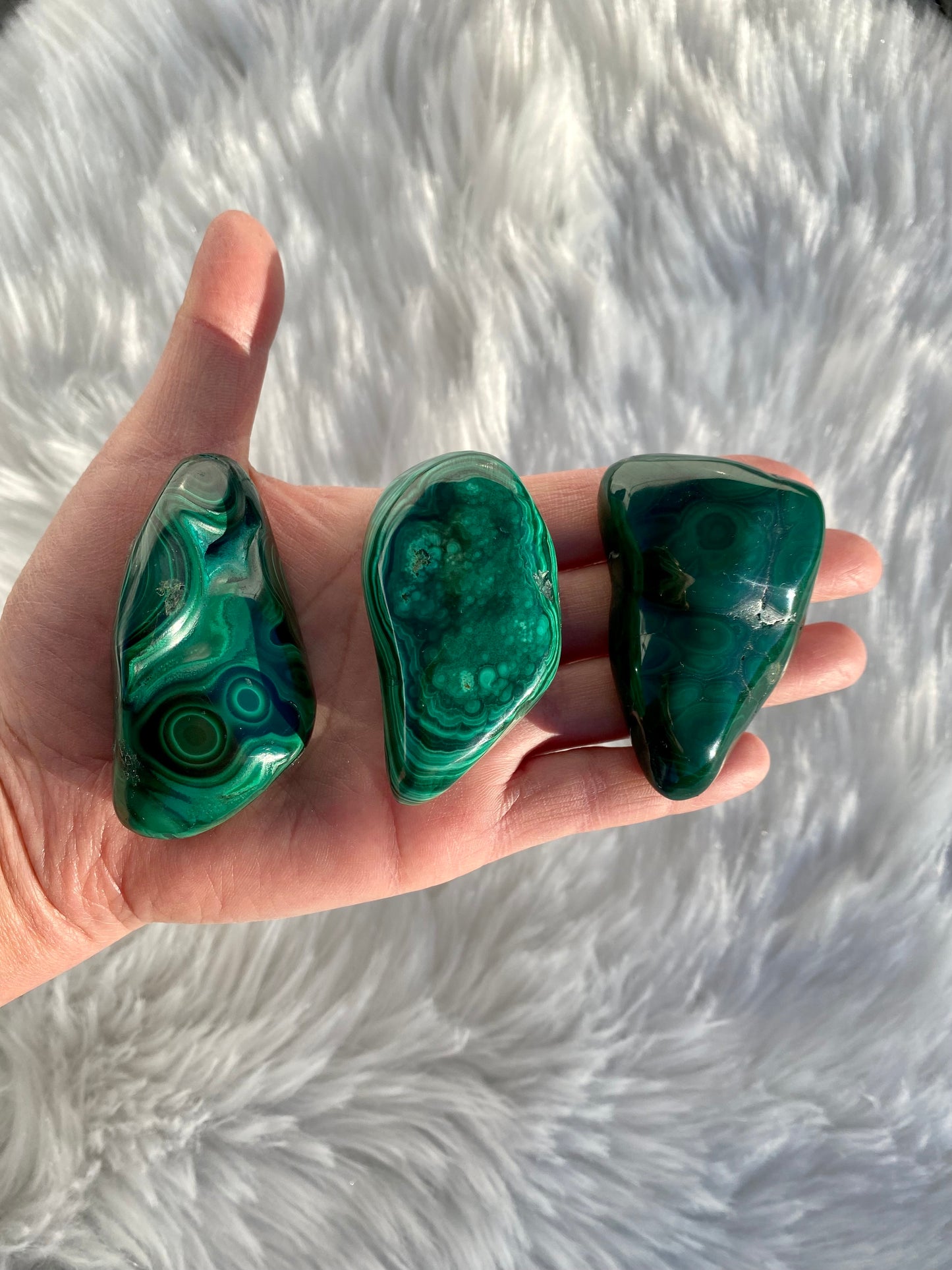 Malachite Free Forms *Intuition Chosen*