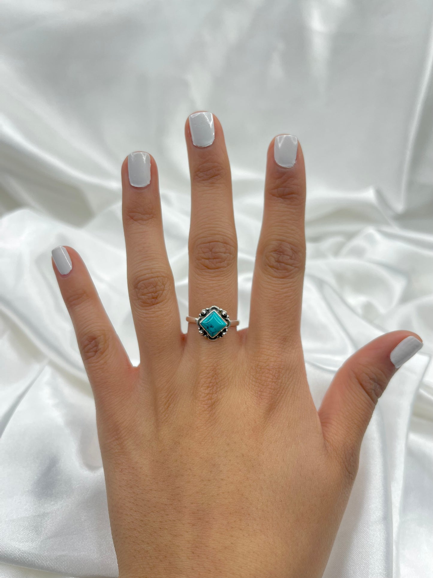 Dyed Howlite Ring