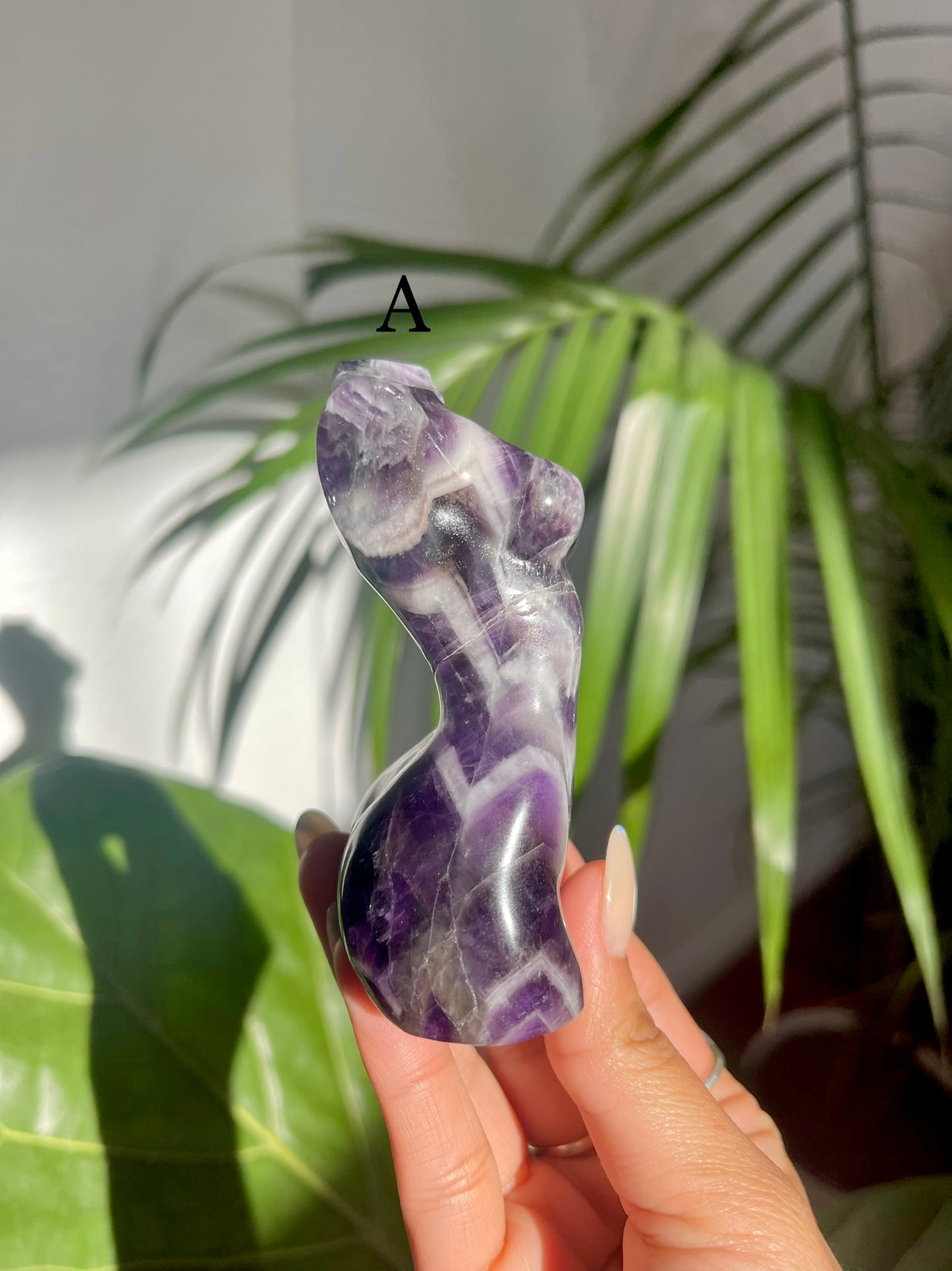 Chevron Amethyst Goddess Body